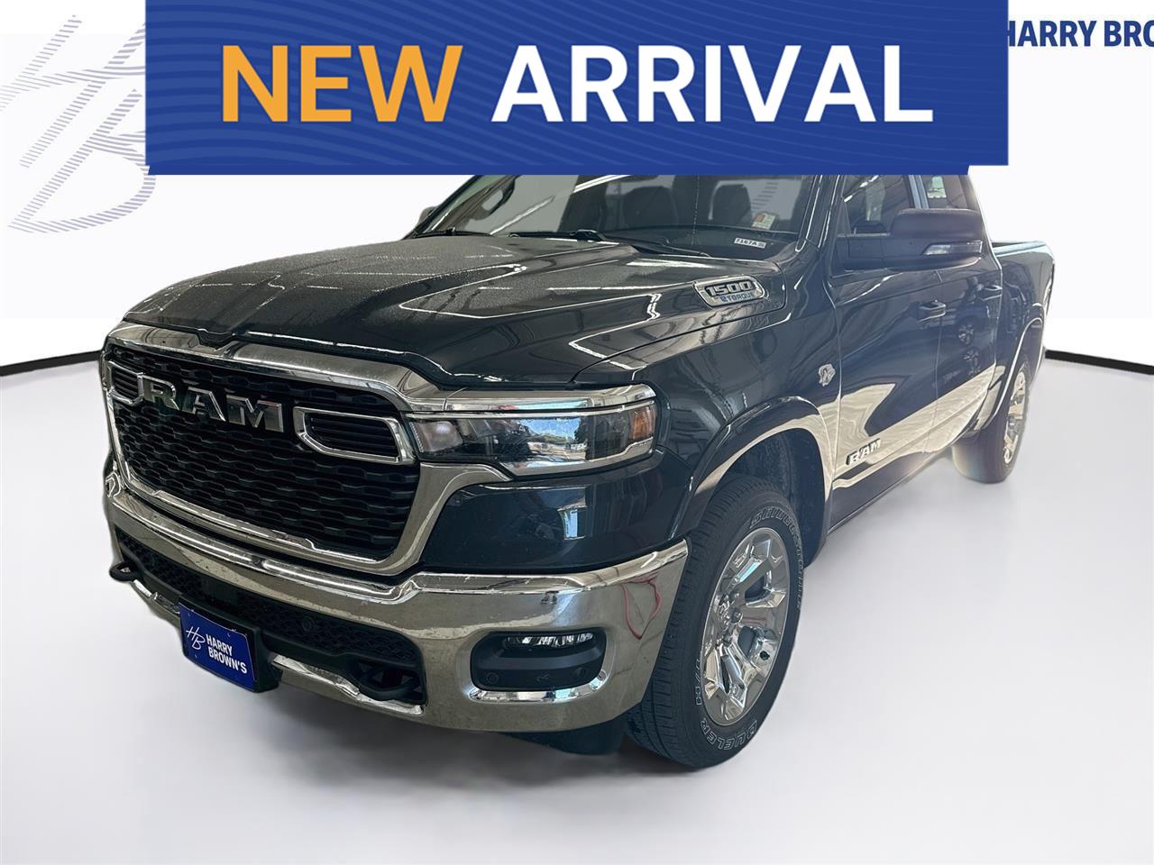 Forged Blue Metallic 2026 RAM 1500 Pickup Truck Four-Wheel Drive 8-Speed Automatic