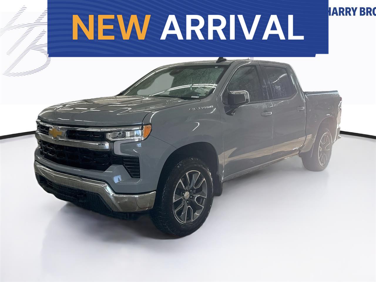 Slate Gray Metallic 2024 Chevrolet Silverado 1500 Pickup Truck Four-Wheel Drive 8-Speed Automatic
