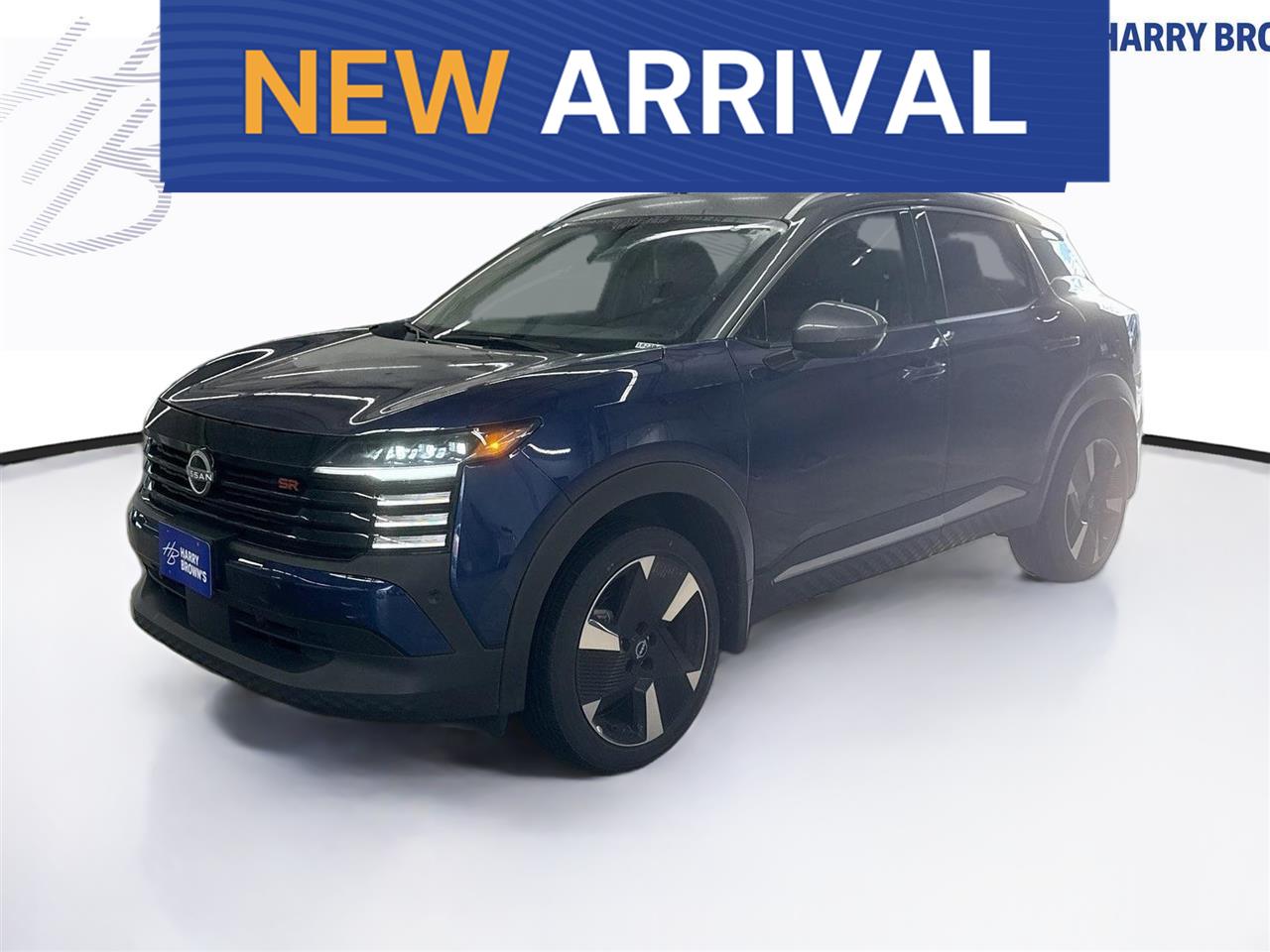 Deep Blue Pearl/Gun Metallic 2025 Nissan Kicks SUV / Crossover All-Wheel Drive Continuously Variable Transmission