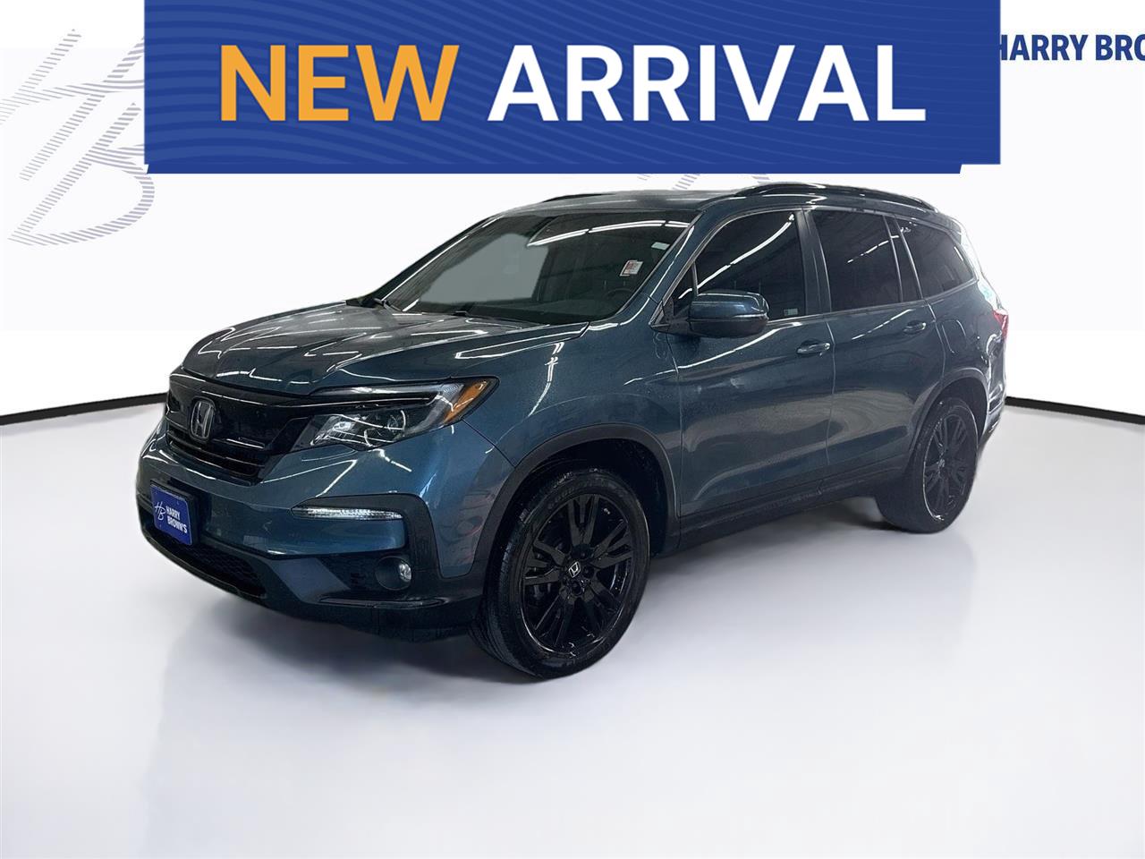 Gray (Steel Sapphire Metallic) 2022 Honda Pilot SUV / Crossover All-Wheel Drive 9-Speed Automatic
