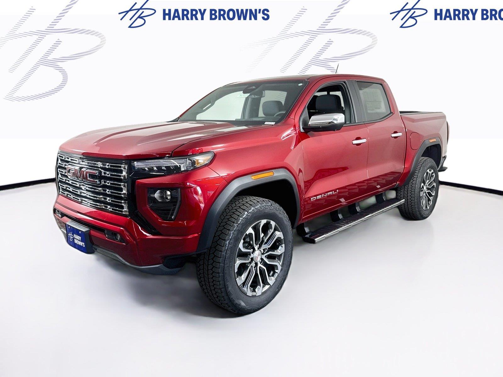 Volcanic Red Tintcoat 2026 GMC Canyon Pickup Truck Four-Wheel Drive 8-Speed Automatic