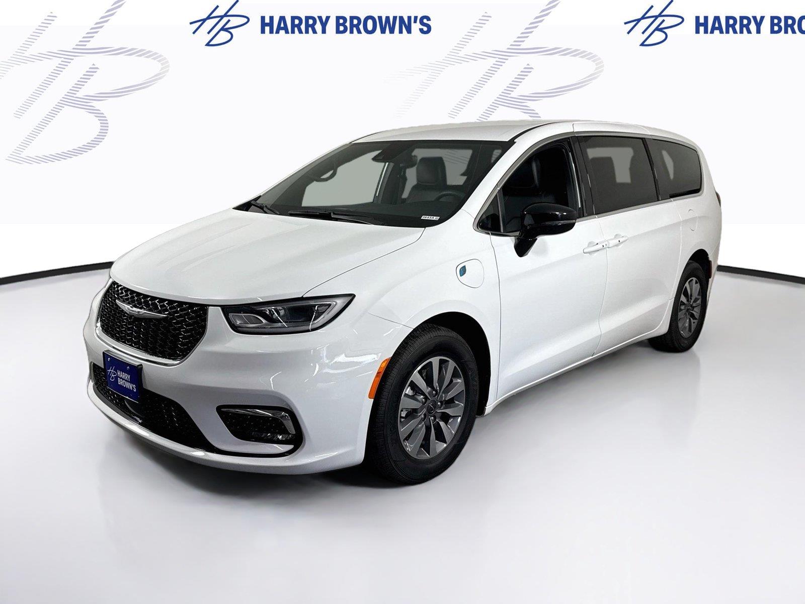 Bright White Clearcoat 2025 Chrysler Pacifica Hybrid Minivan Front-Wheel Drive Automatic