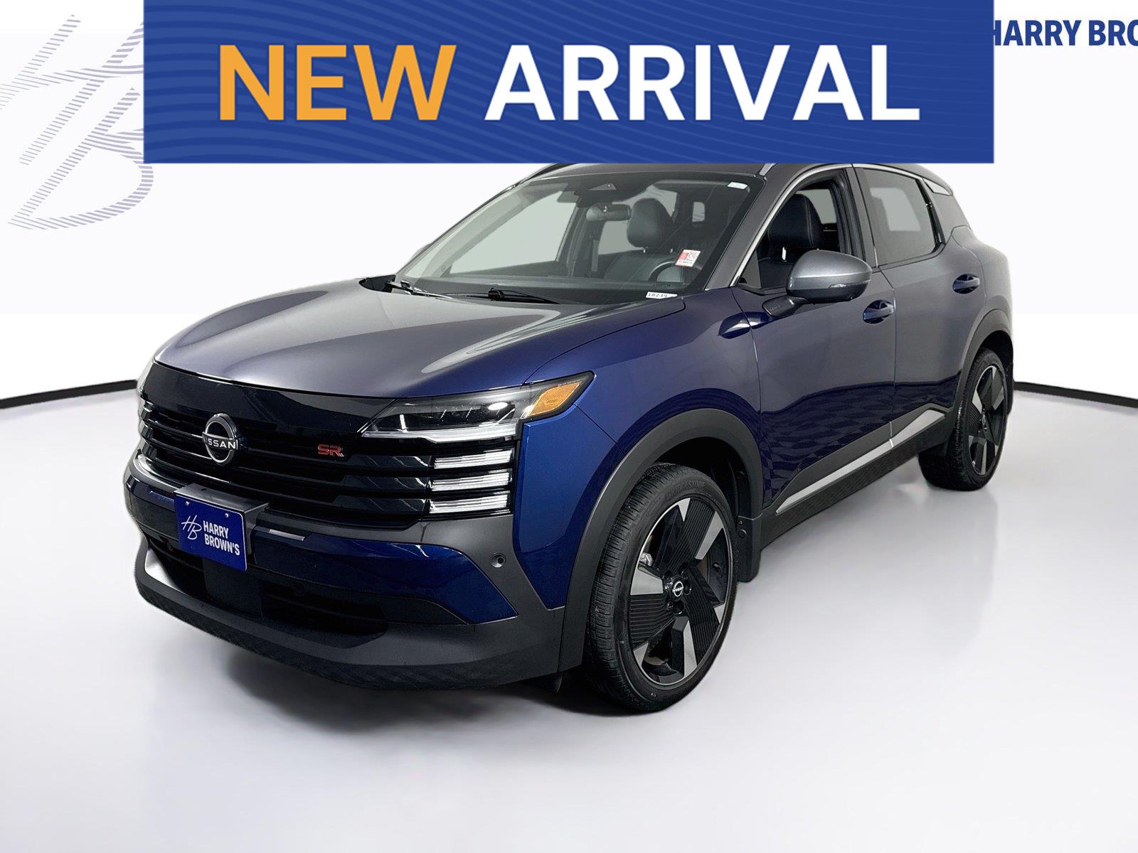 Deep Blue Pearl/Gun Metallic 2025 Nissan Kicks SUV / Crossover All-Wheel Drive Continuously Variable Transmission