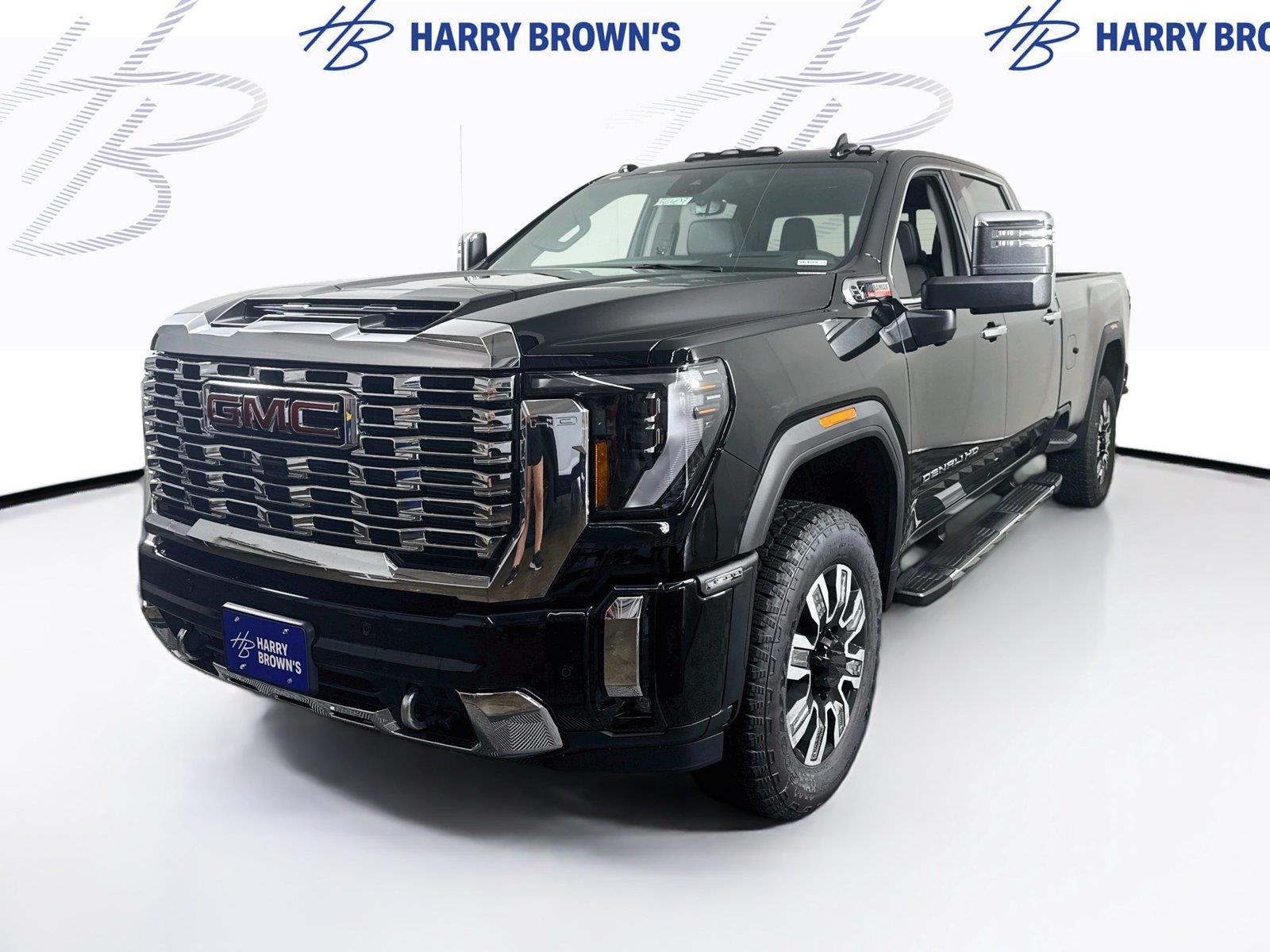 Onyx Black 2026 GMC Sierra 3500HD Pickup Truck Four-Wheel Drive Automatic
