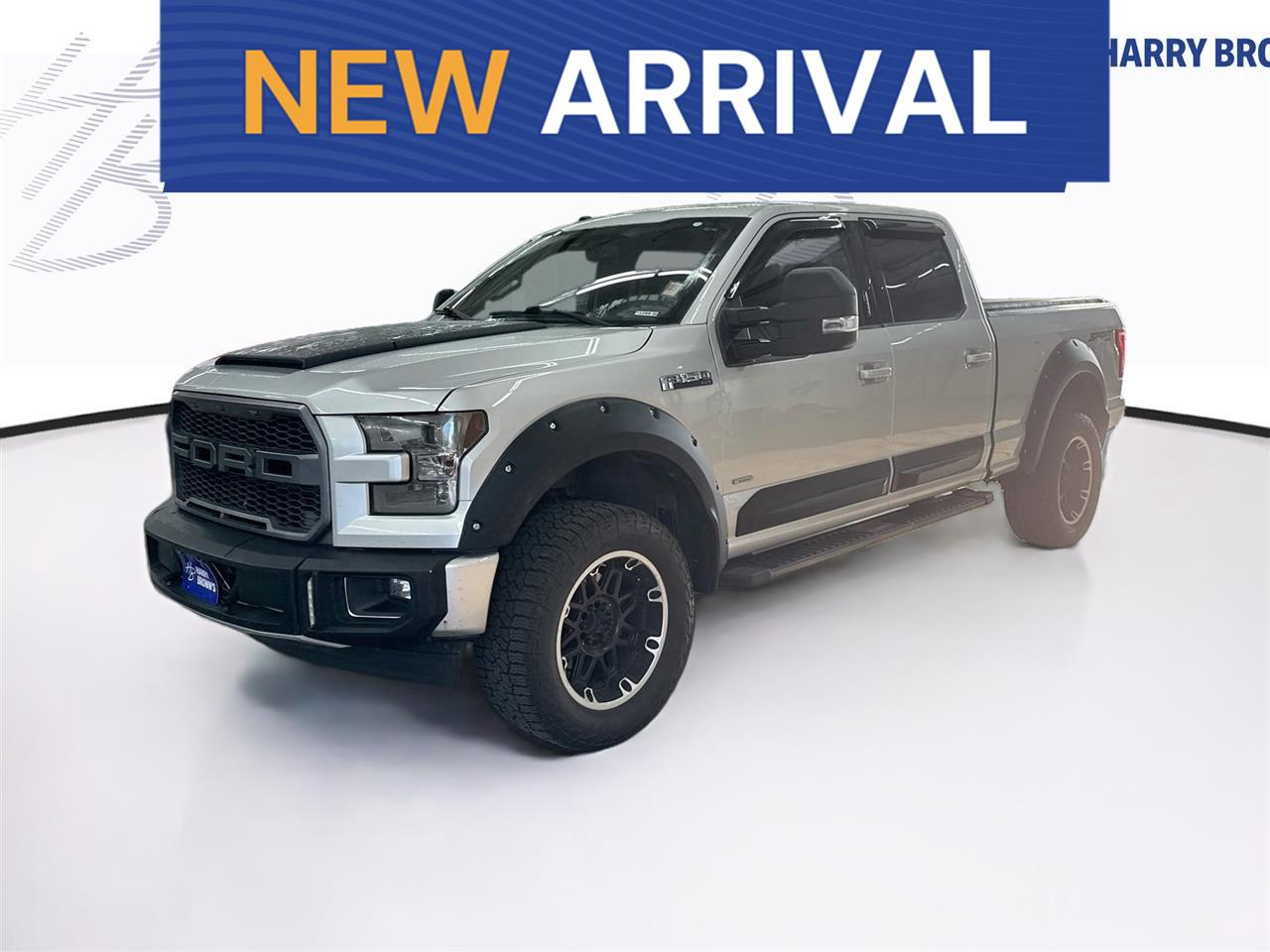 Ingot Silver 2017 Ford F-150 Pickup Truck Four-Wheel Drive Automatic
