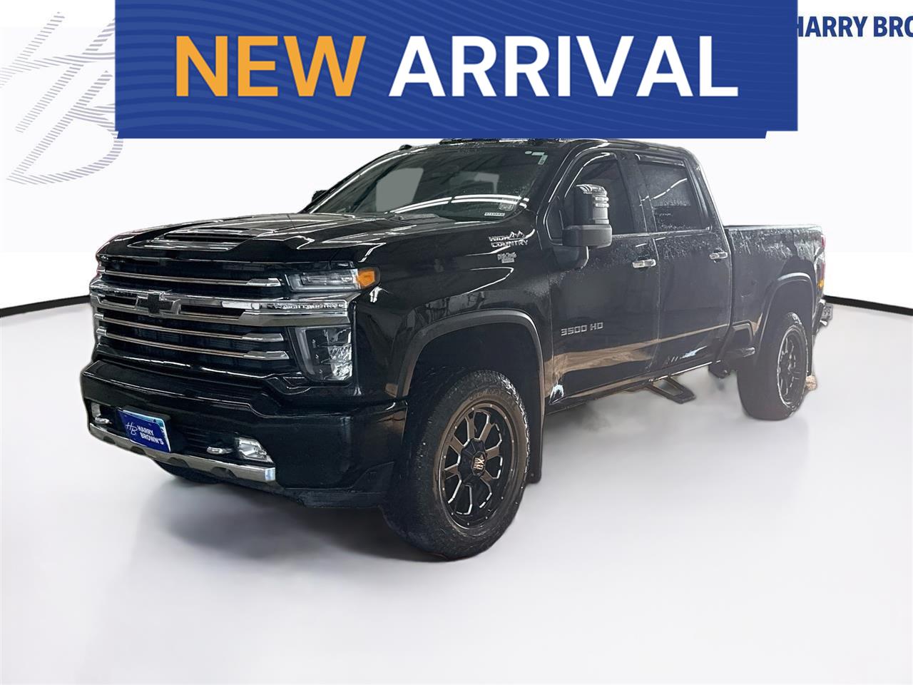 Black 2023 Chevrolet Silverado 3500HD Pickup Truck Four-Wheel Drive Automatic