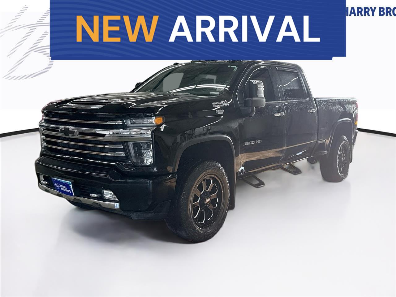 Black 2023 Chevrolet Silverado 3500HD Pickup Truck Four-Wheel Drive Automatic
