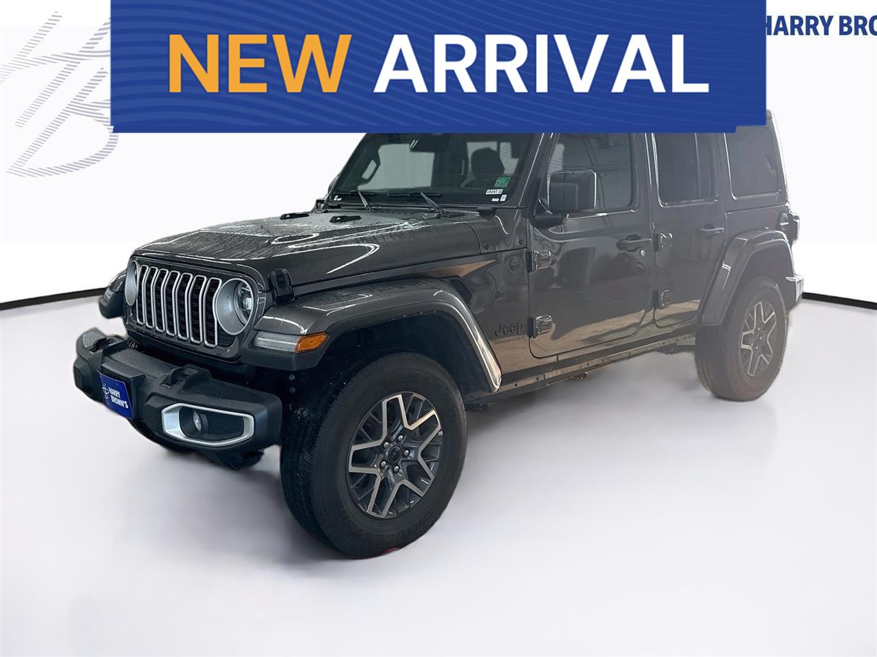 Gray (Granite Crystal Metallic Clearcoat) 2025 Jeep Wrangler SUV / Crossover Four-Wheel Drive 8-Speed Automatic