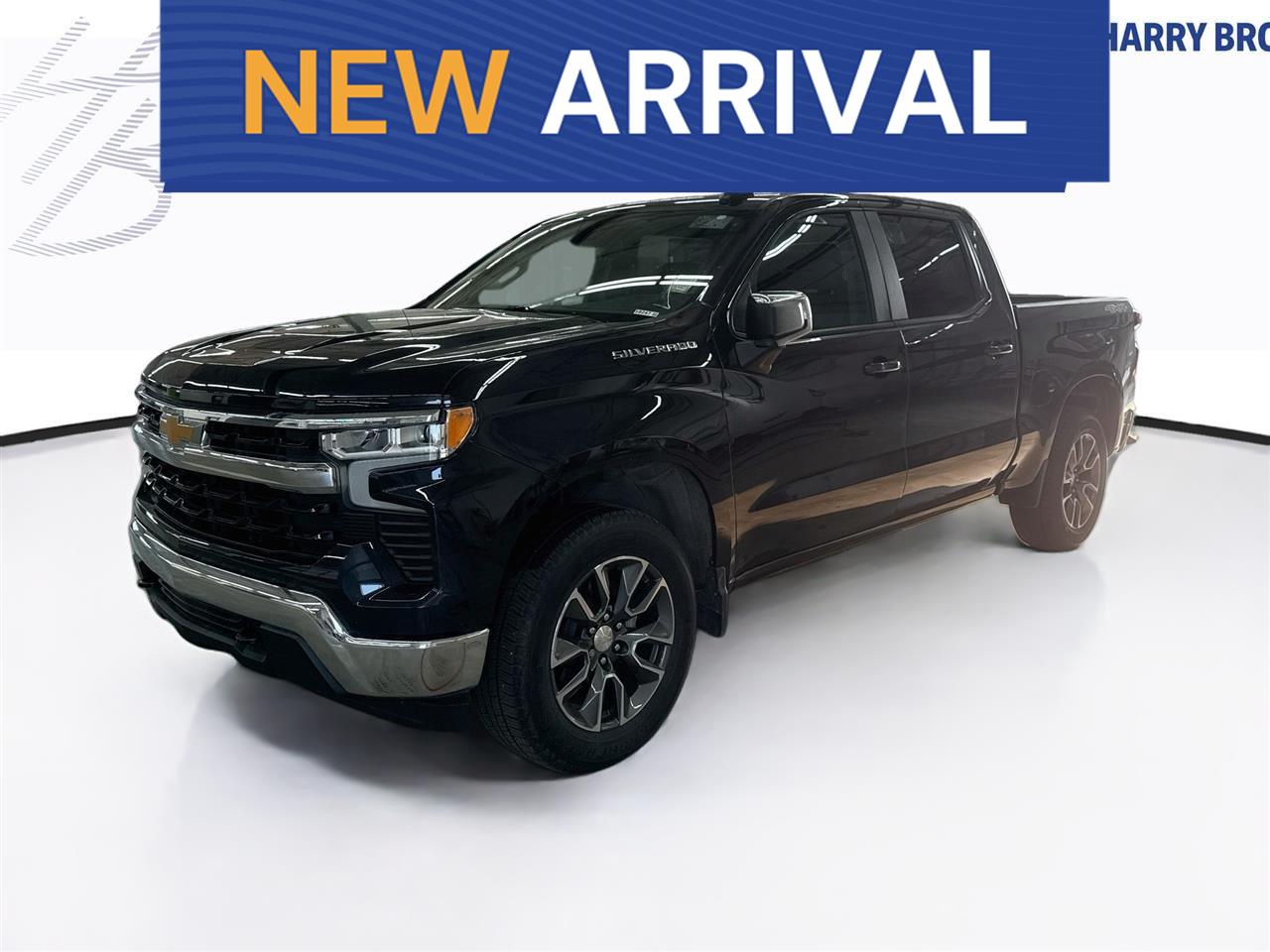 Lakeshore Blue Metallic 2024 Chevrolet Silverado 1500 Pickup Truck Four-Wheel Drive 8-Speed Automatic
