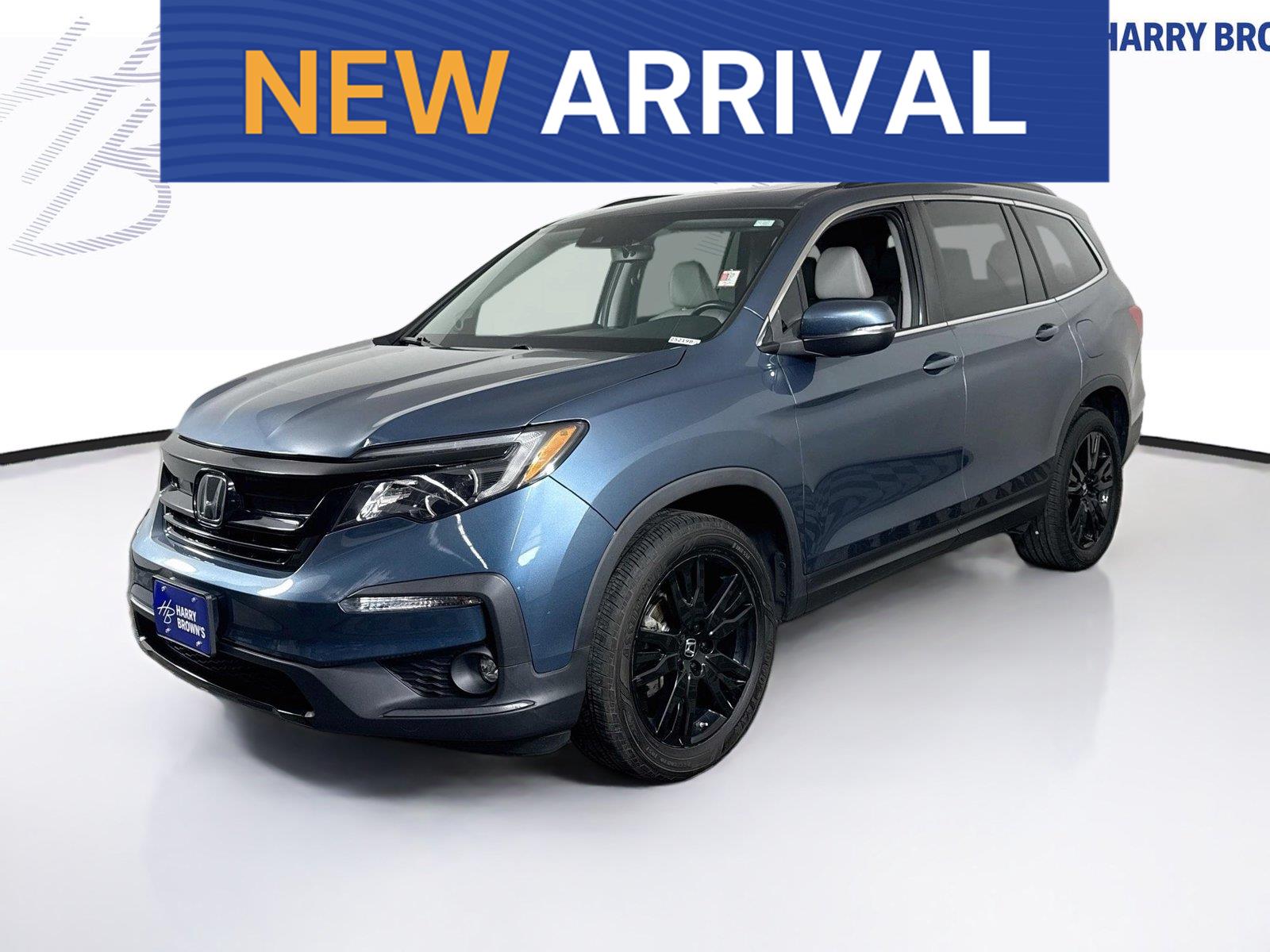 Gray (Steel Sapphire Metallic) 2022 Honda Pilot SUV / Crossover All-Wheel Drive 9-Speed Automatic