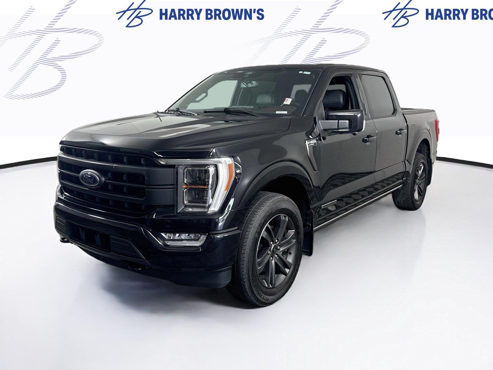 Agate Black 2021 Ford F-150 Pickup Truck Four-Wheel Drive Automatic
