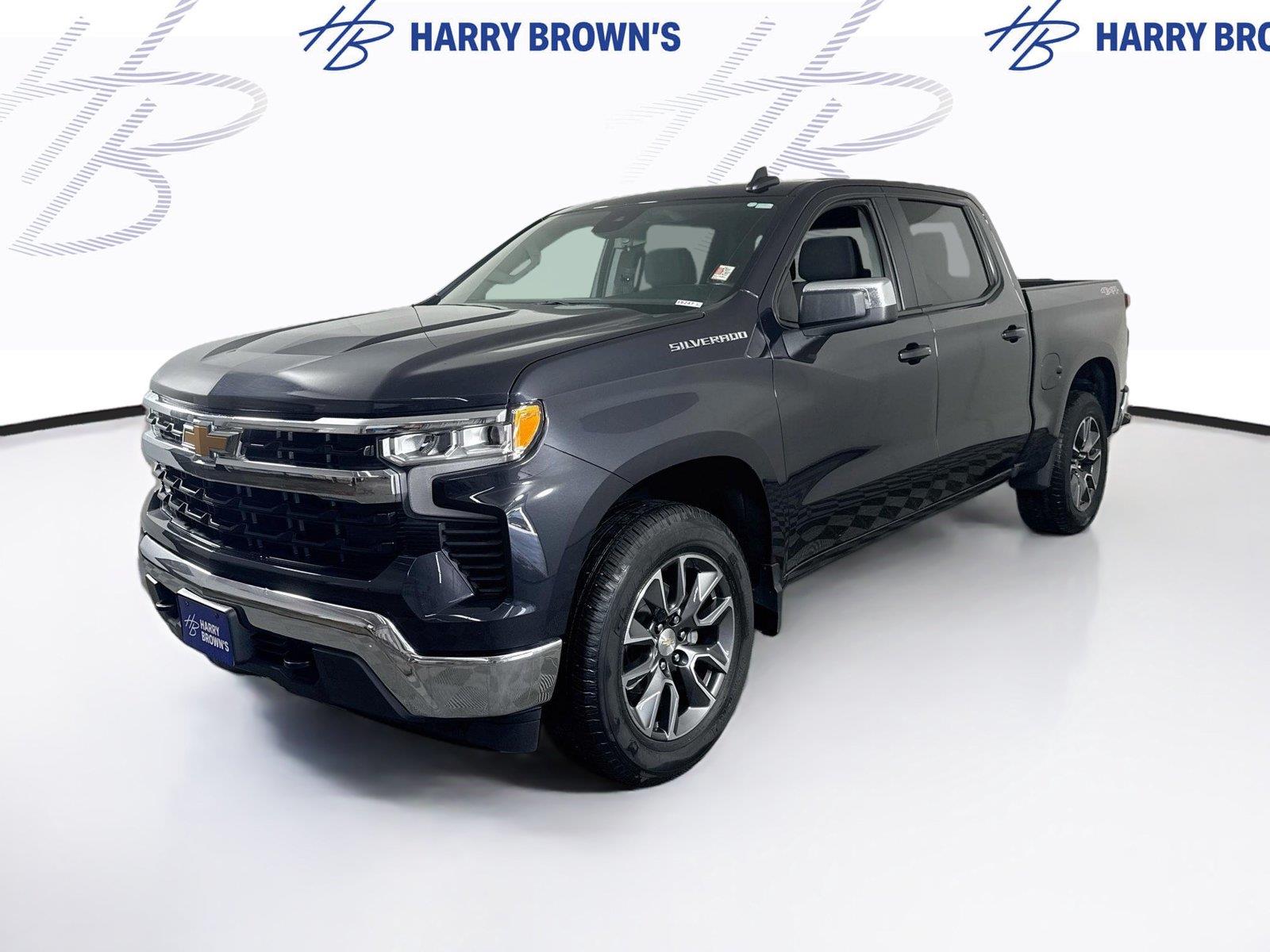 Lakeshore Blue Metallic 2024 Chevrolet Silverado 1500 Pickup Truck Four-Wheel Drive 8-Speed Automatic