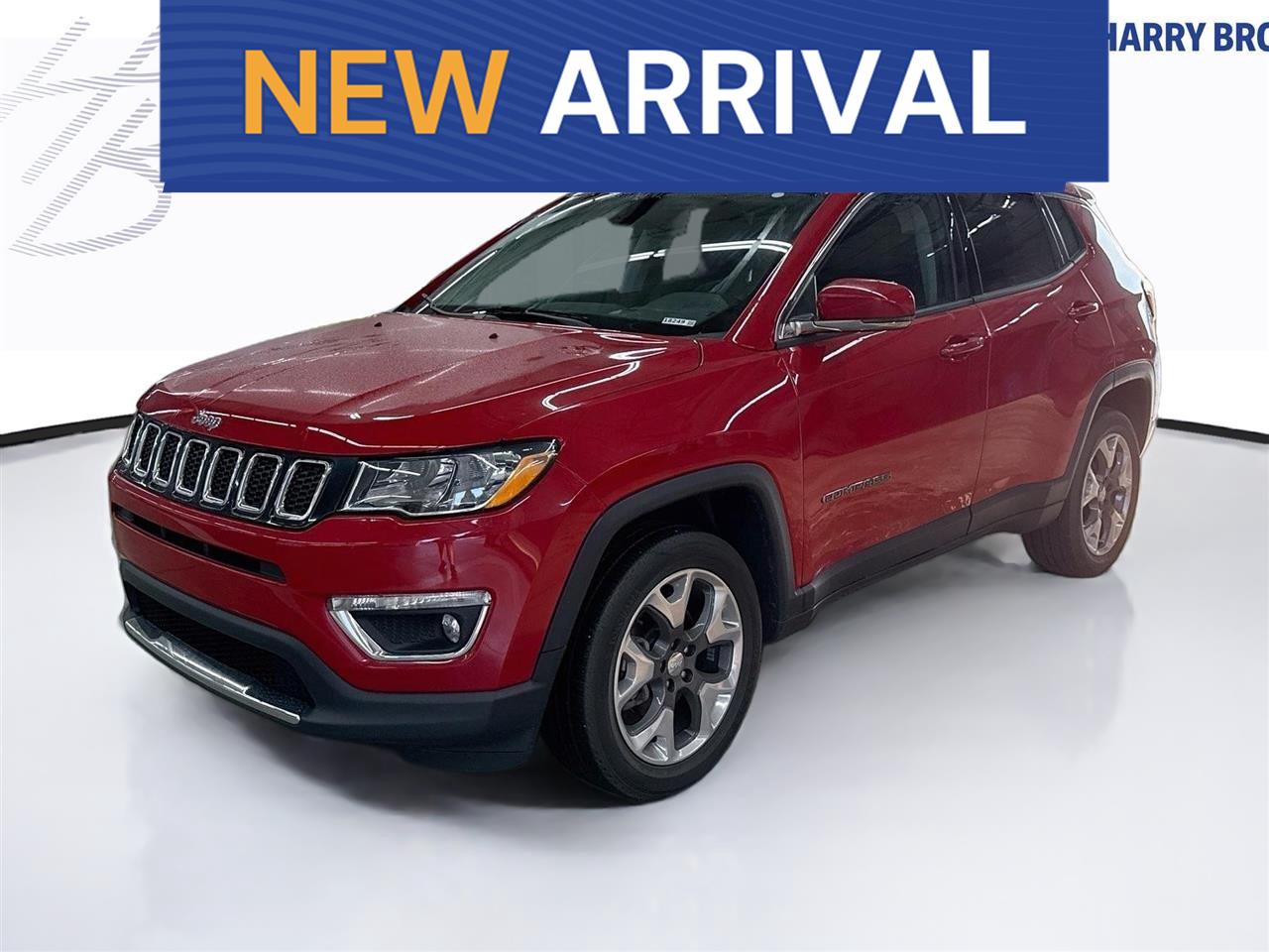 Redline Pearlcoat 2019 Jeep Compass SUV / Crossover Four-Wheel Drive 9-Speed Automatic