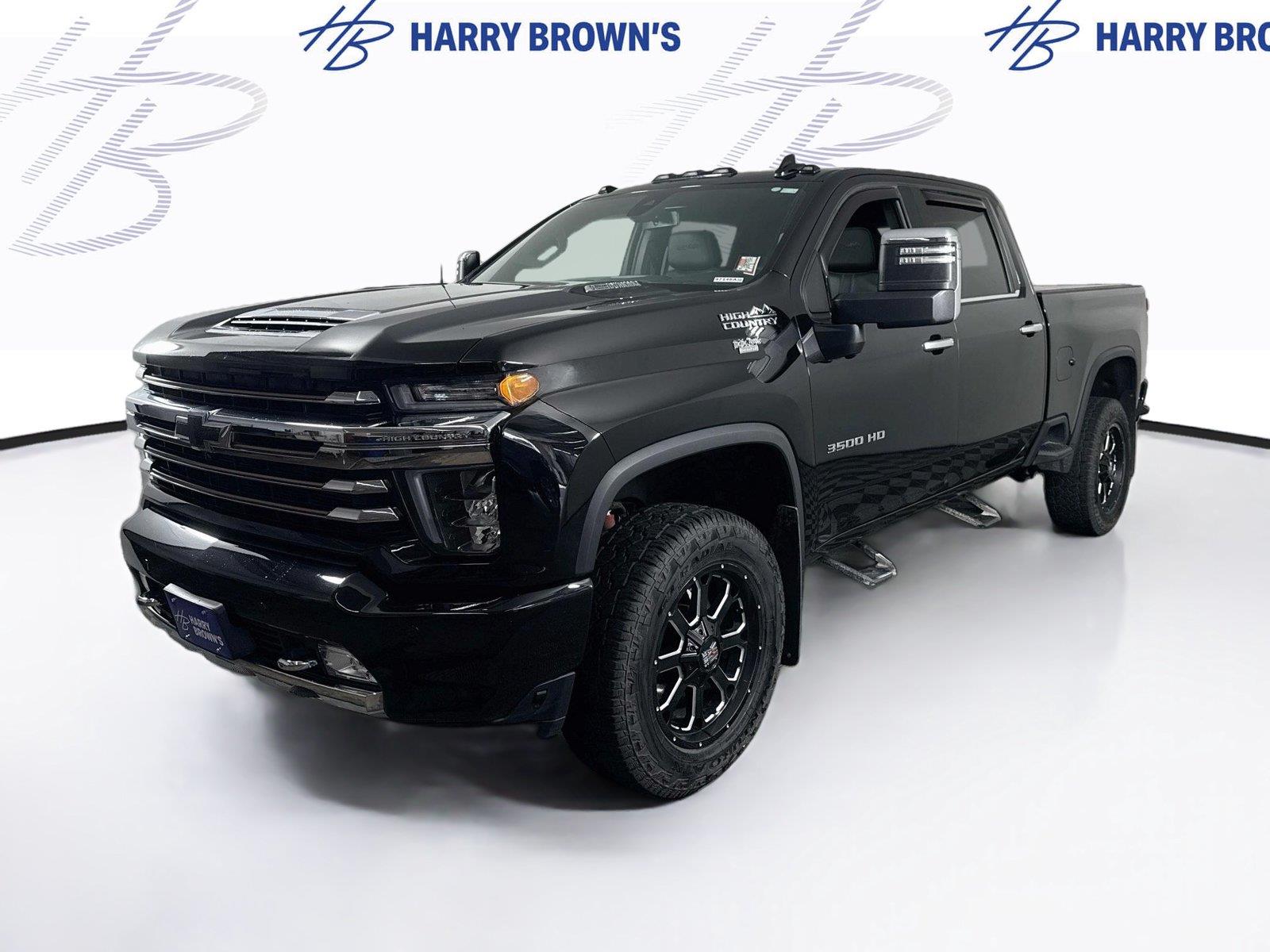 Black 2023 Chevrolet Silverado 3500HD Pickup Truck Four-Wheel Drive Automatic