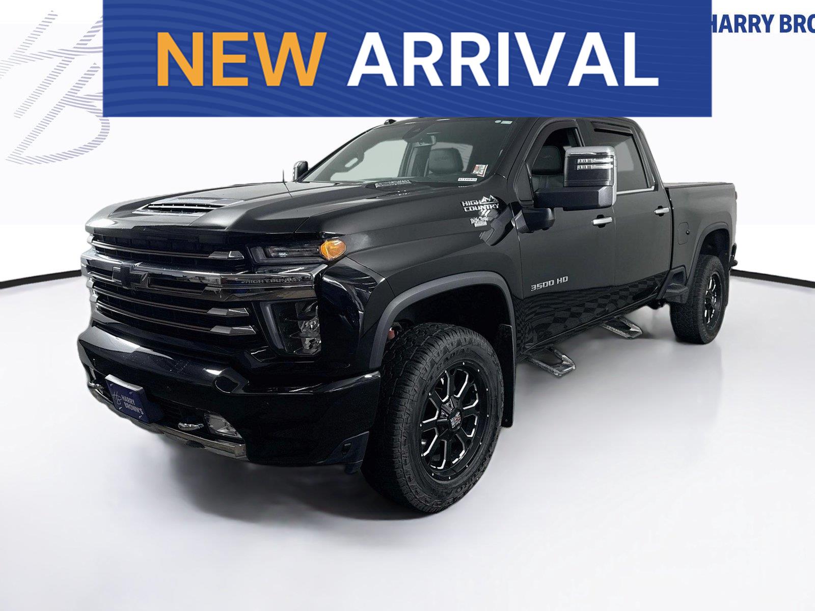 Black 2023 Chevrolet Silverado 3500HD Pickup Truck Four-Wheel Drive Automatic