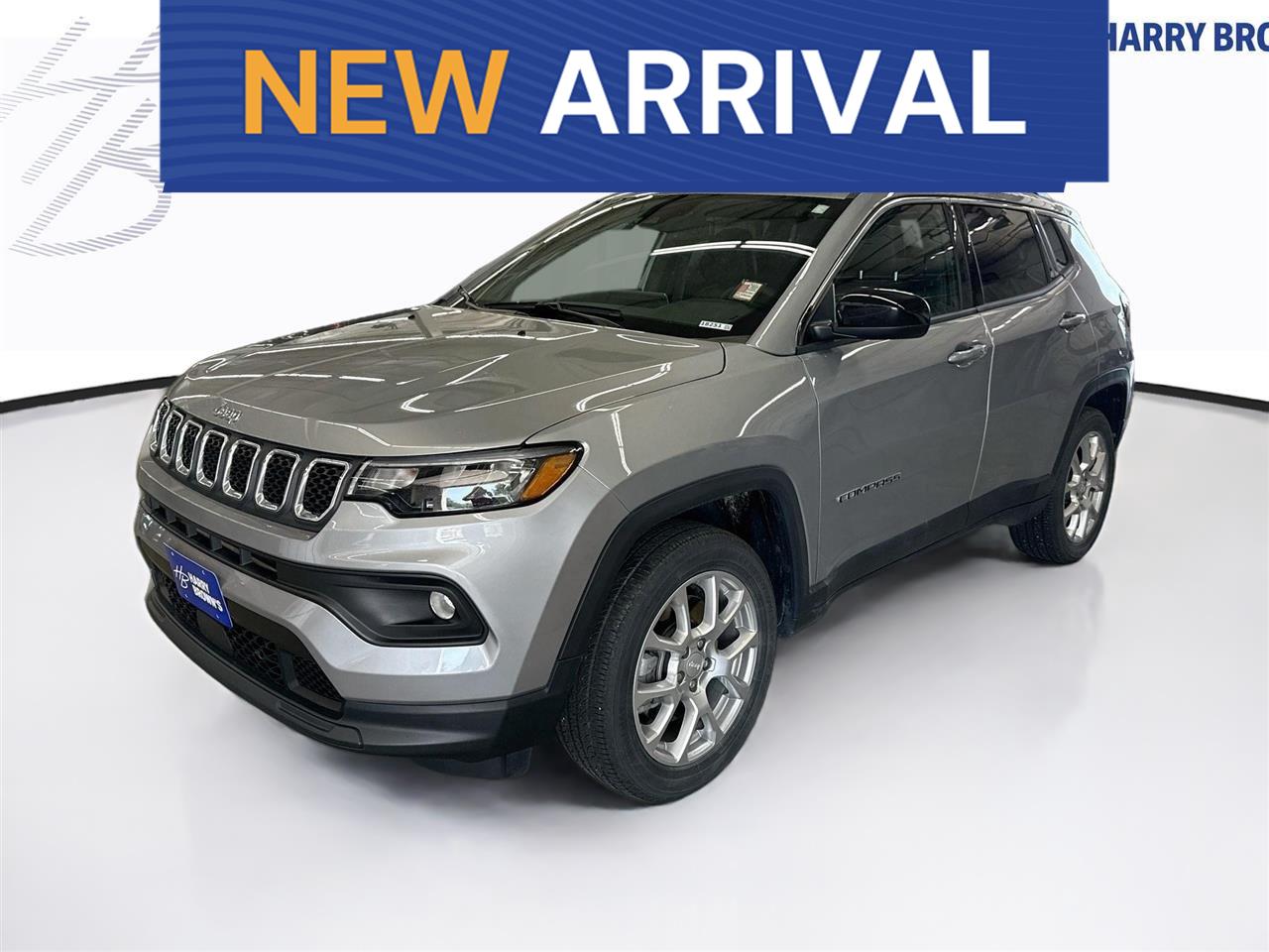 Billet Silver Metallic Clearcoat 2023 Jeep Compass SUV / Crossover Four-Wheel Drive 8-Speed Automatic