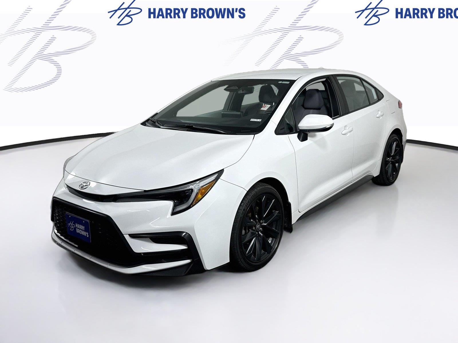 Ice Cap 2023 Toyota Corolla Sedan Front-Wheel Drive Continuously Variable Transmission