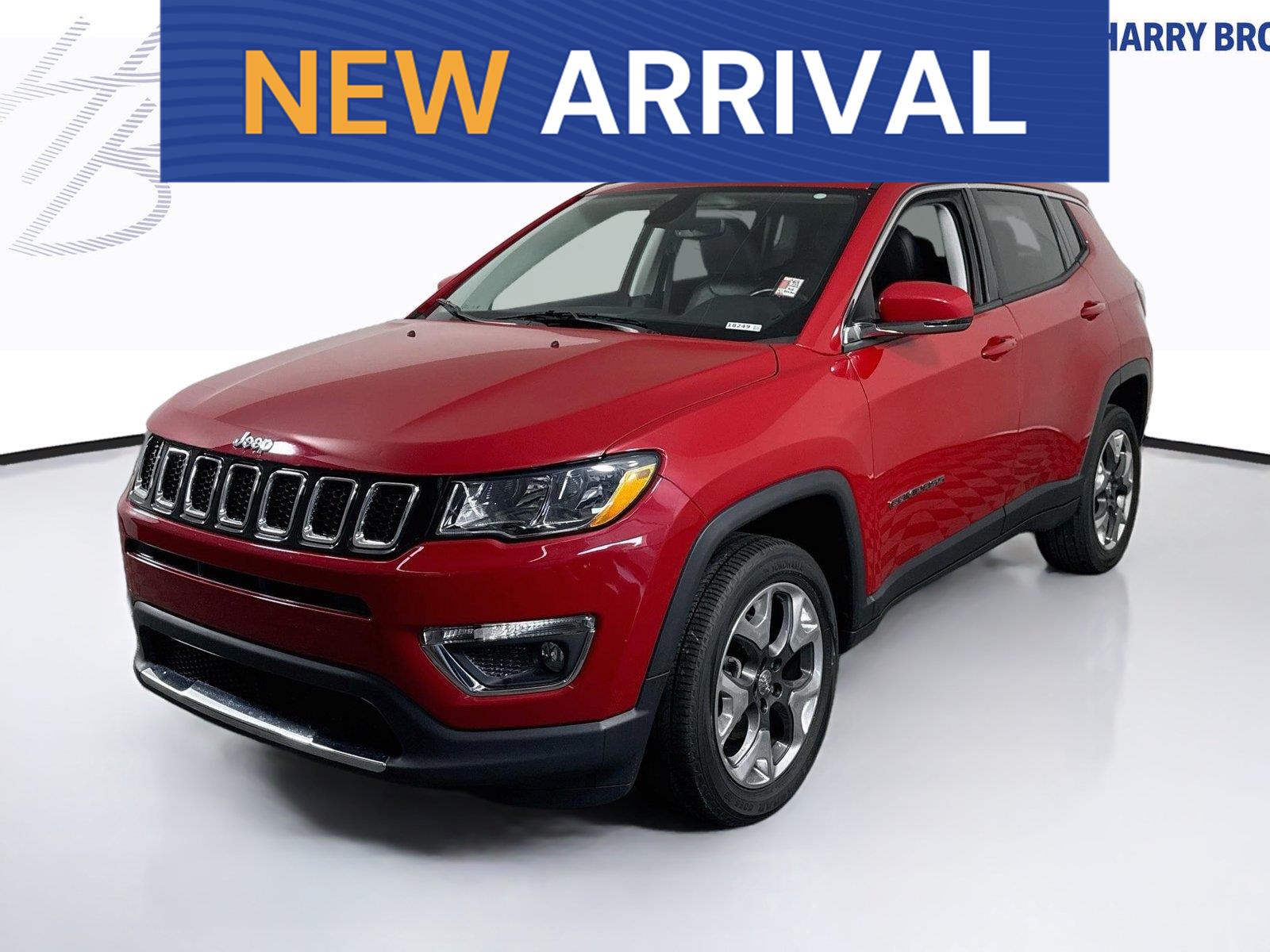 Redline Pearlcoat 2019 Jeep Compass SUV / Crossover Four-Wheel Drive 9-Speed Automatic
