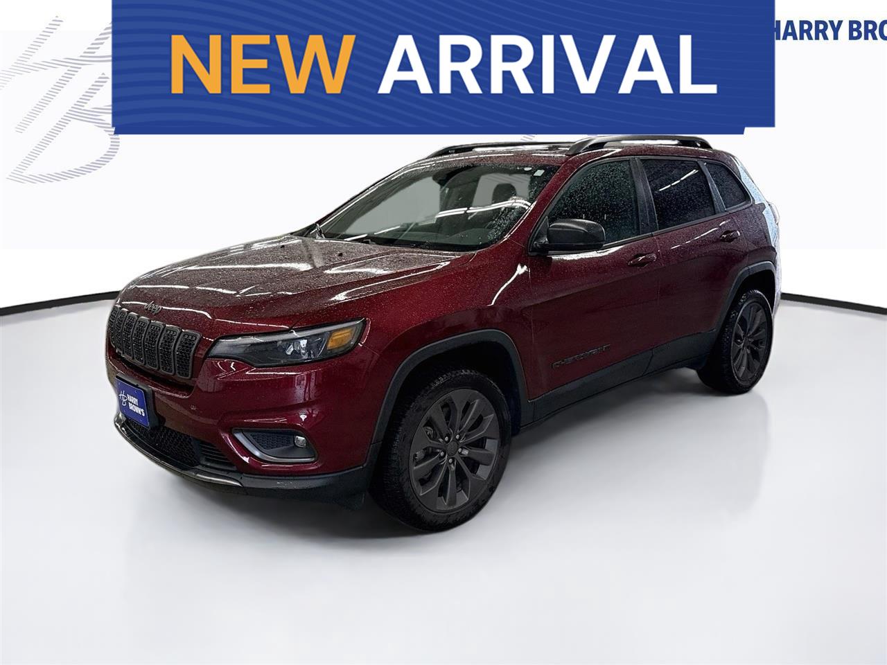 Velvet Red Pearlcoat 2021 Jeep Cherokee SUV / Crossover Four-Wheel Drive 9-Speed Automatic