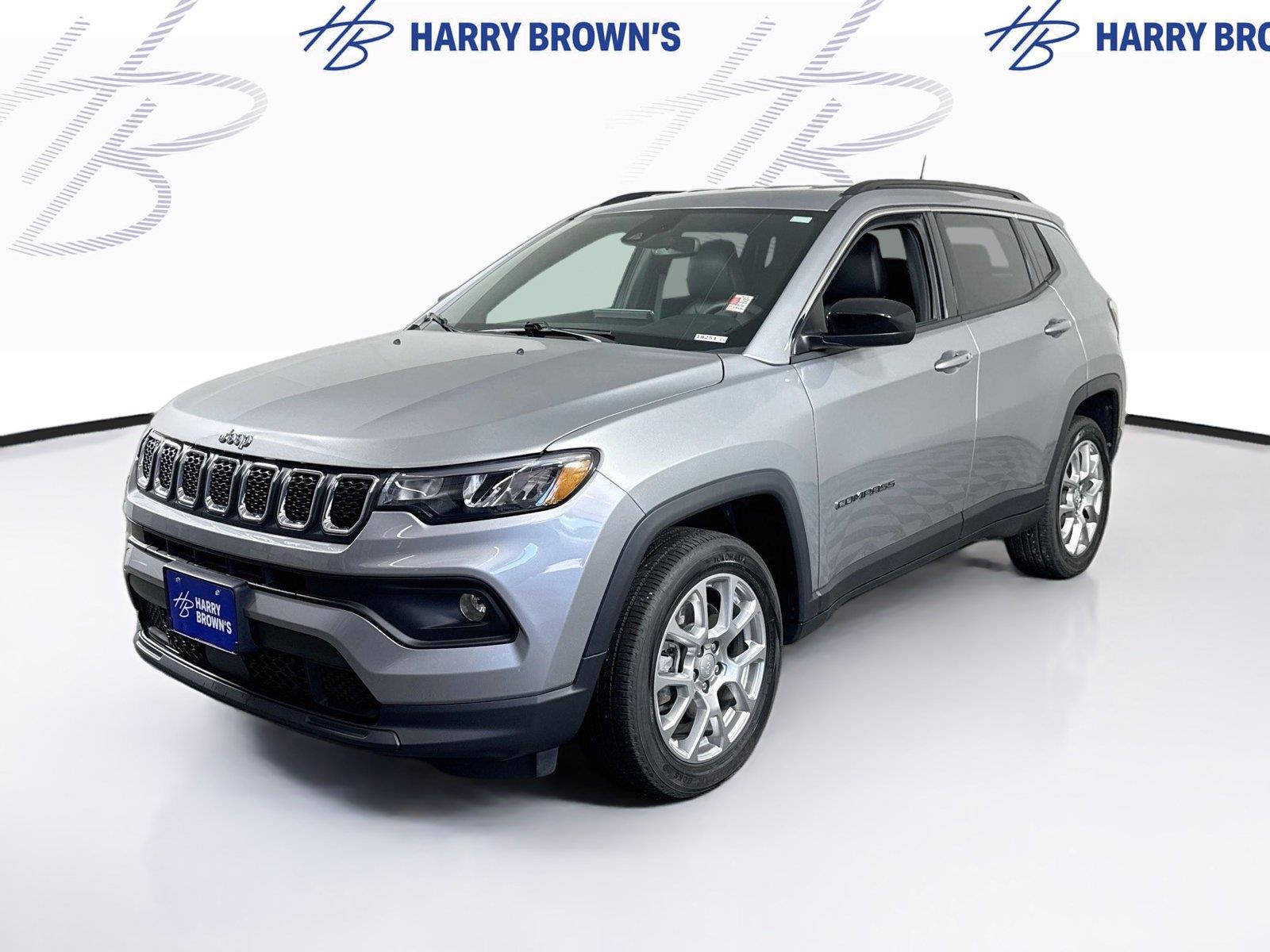 Billet Silver Metallic Clearcoat 2023 Jeep Compass SUV / Crossover Four-Wheel Drive 8-Speed Automatic