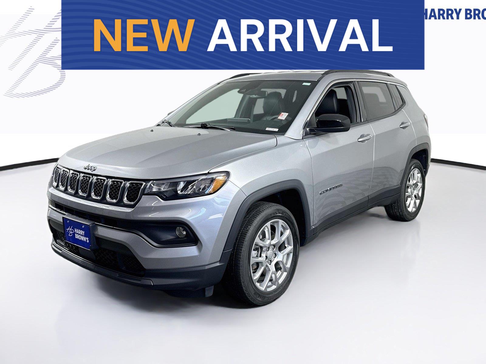 Billet Silver Metallic Clearcoat 2023 Jeep Compass SUV / Crossover Four-Wheel Drive 8-Speed Automatic