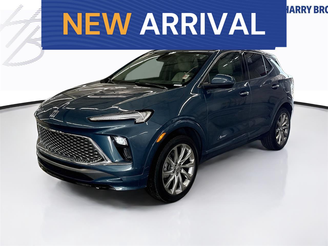 Ocean Blue Metallic 2024 Buick Encore GX SUV / Crossover All-Wheel Drive 9-Speed Automatic