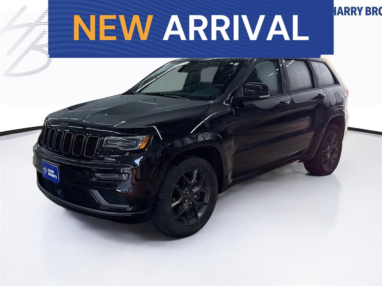 Diamond Black Crystal Pearlcoat 2019 Jeep Grand Cherokee SUV / Crossover Four-Wheel Drive 8-Speed Automatic