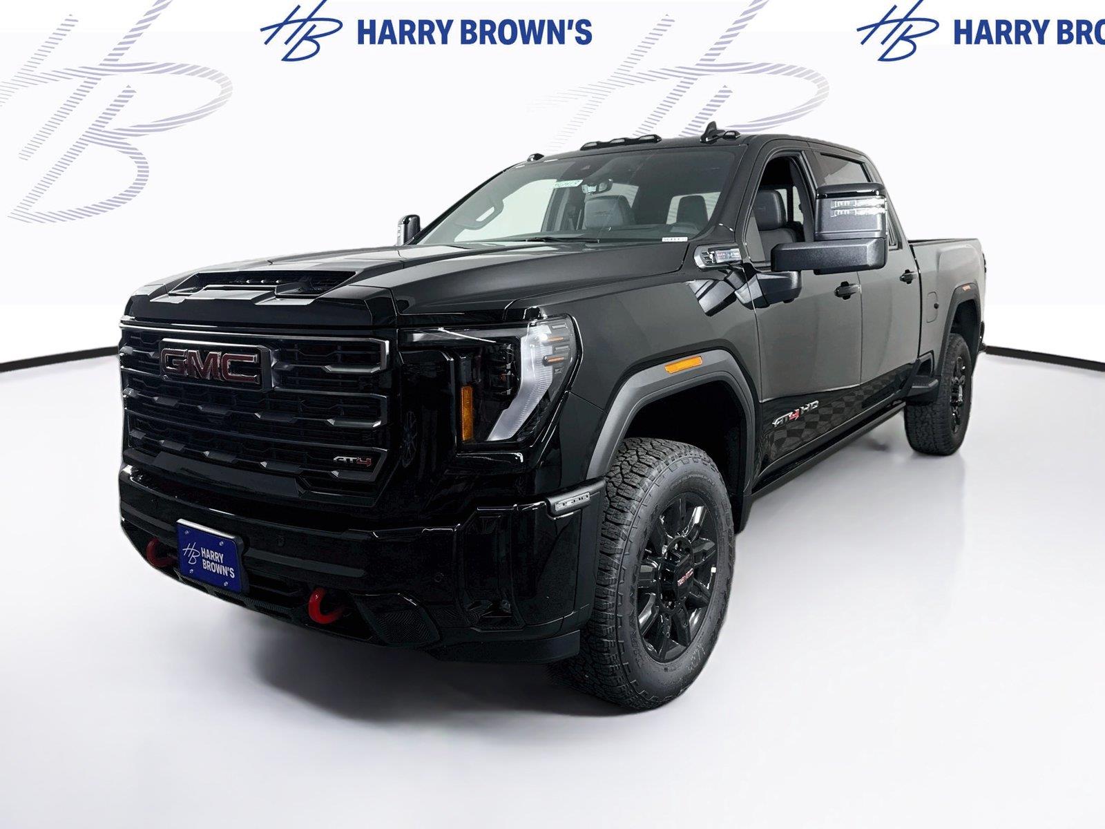 Onyx Black 2026 GMC Sierra 3500HD Pickup Truck Four-Wheel Drive Automatic