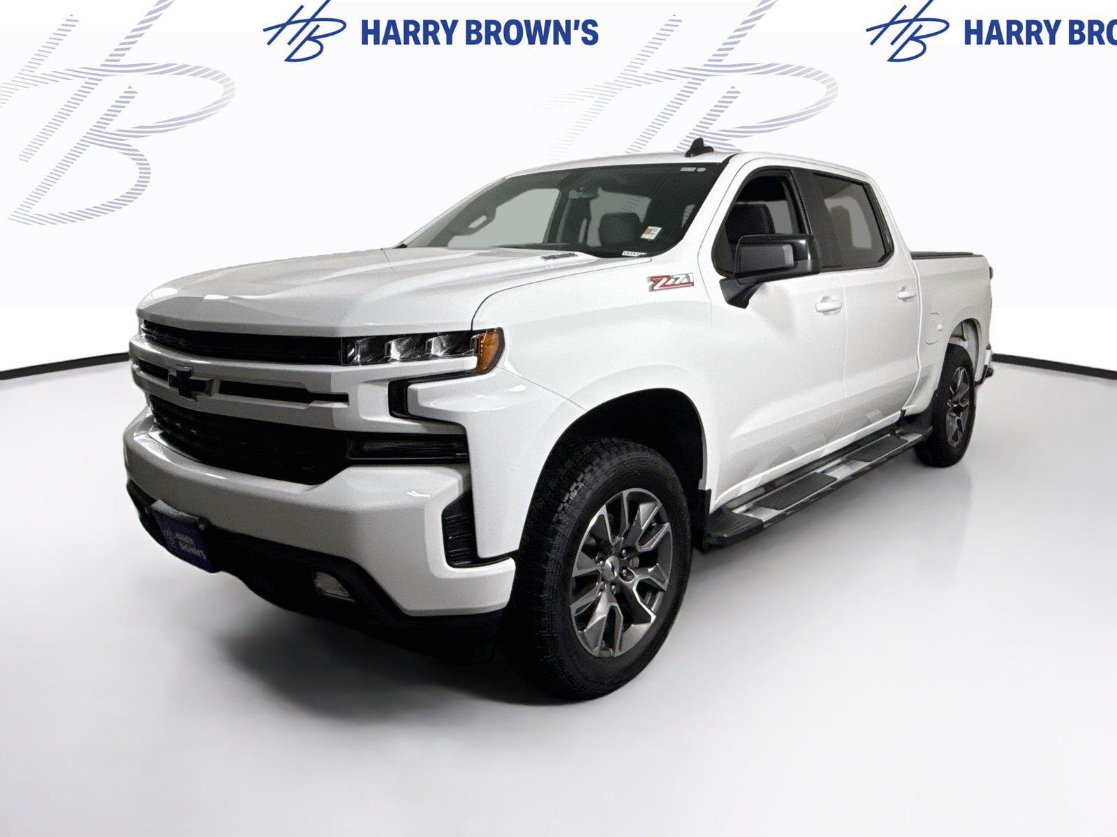 Summit White 2020 Chevrolet Silverado 1500 Pickup Truck Four-Wheel Drive Automatic
