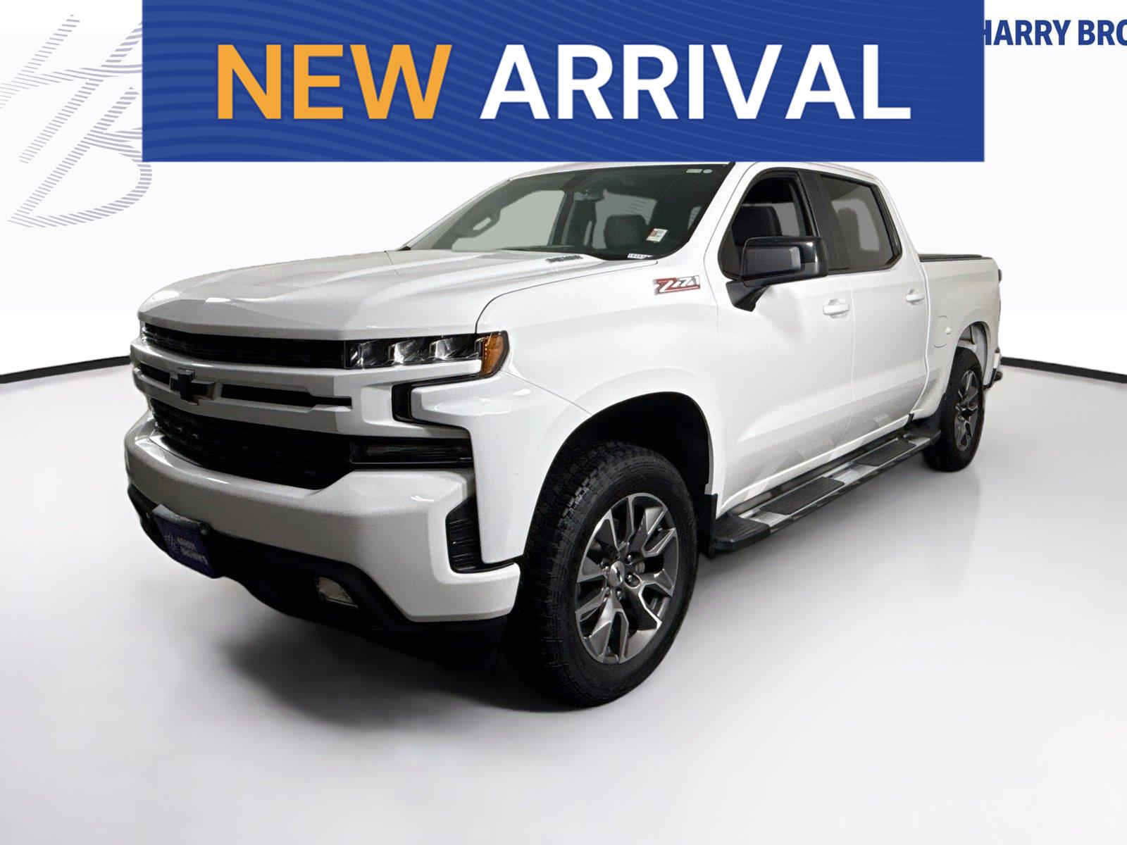 Summit White 2020 Chevrolet Silverado 1500 Pickup Truck Four-Wheel Drive Automatic