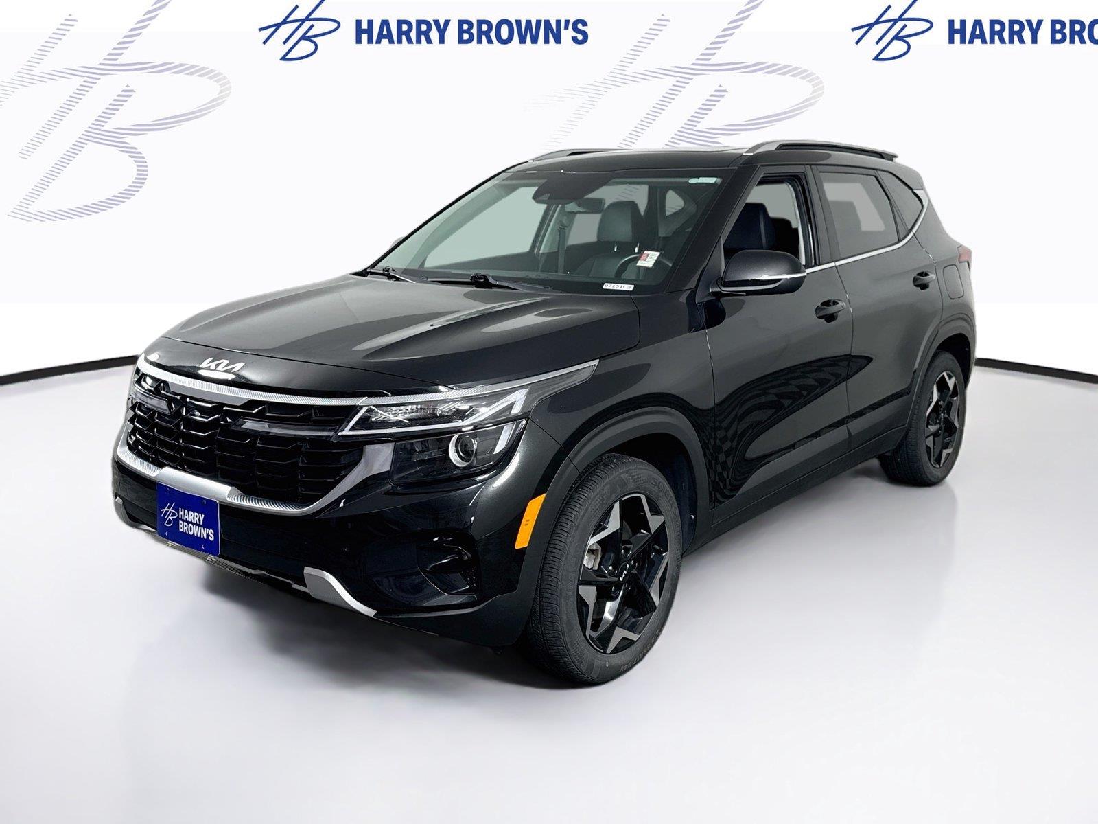 Fusion Black 2024 Kia Seltos SUV / Crossover All-Wheel Drive Continuously Variable Transmission