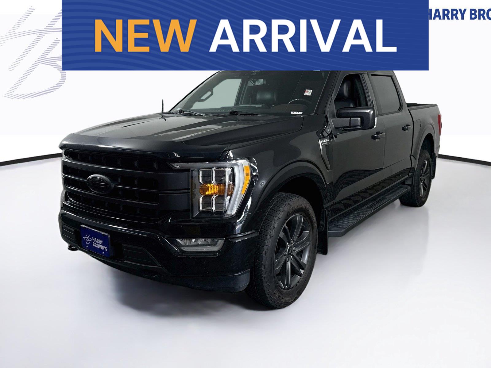 Agate Black 2021 Ford F-150 Pickup Truck Four-Wheel Drive Automatic
