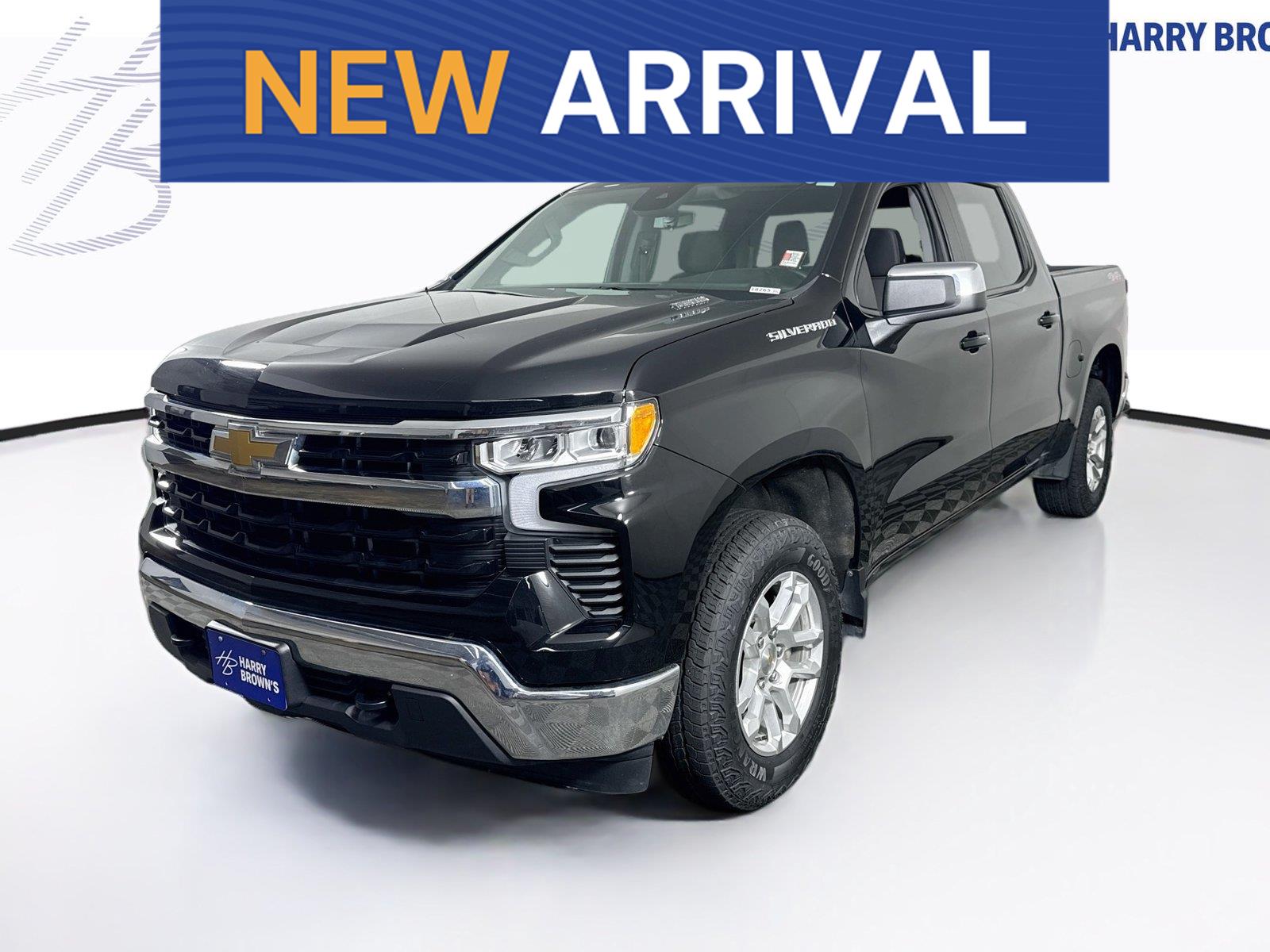 Black 2024 Chevrolet Silverado 1500 Pickup Truck Four-Wheel Drive 8-Speed Automatic