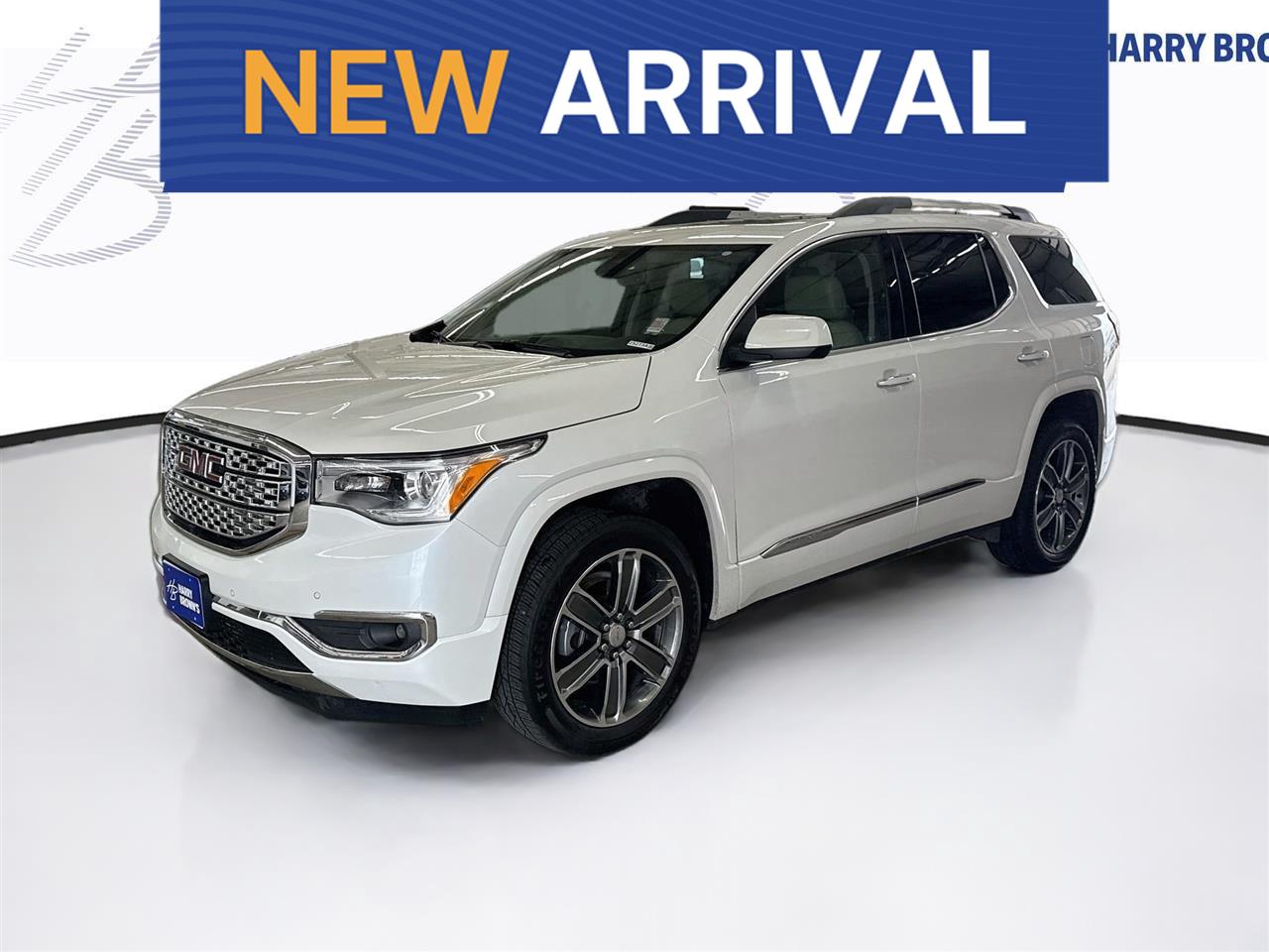 White Frost Tricoat 2019 GMC Acadia SUV / Crossover Four-Wheel Drive 6-Speed Automatic