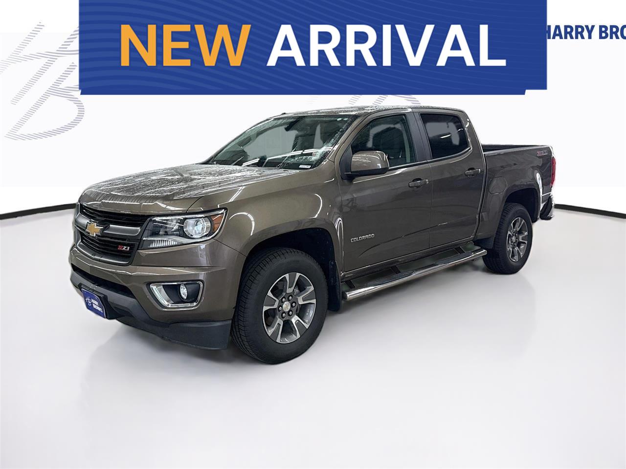 Brownstone Metallic 2015 Chevrolet Colorado Pickup Truck Four-Wheel Drive 6-Speed Automatic