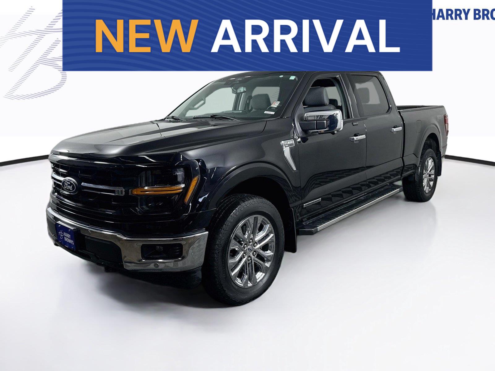 Agate Black 2025 Ford F-150 Pickup Truck Four-Wheel Drive Automatic