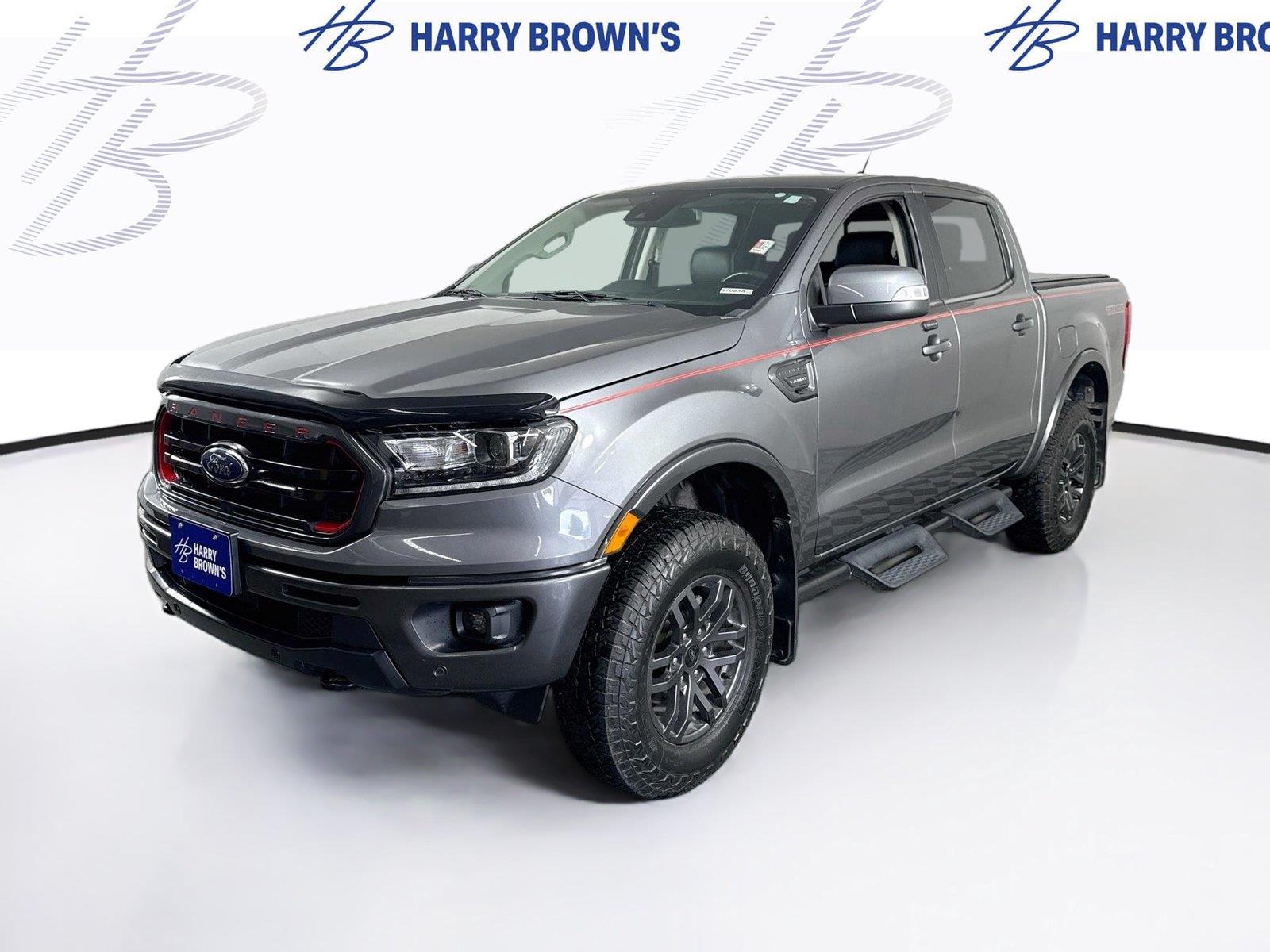 Carbonized Gray 2021 Ford Ranger Pickup Truck Four-Wheel Drive Automatic