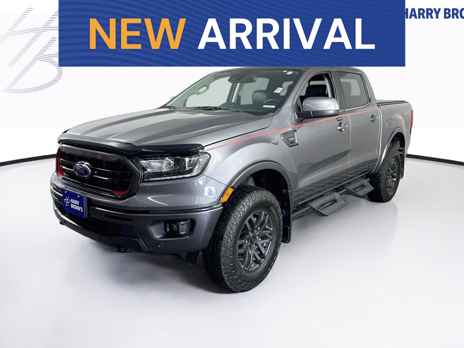 Carbonized Gray 2021 Ford Ranger Pickup Truck Four-Wheel Drive Automatic