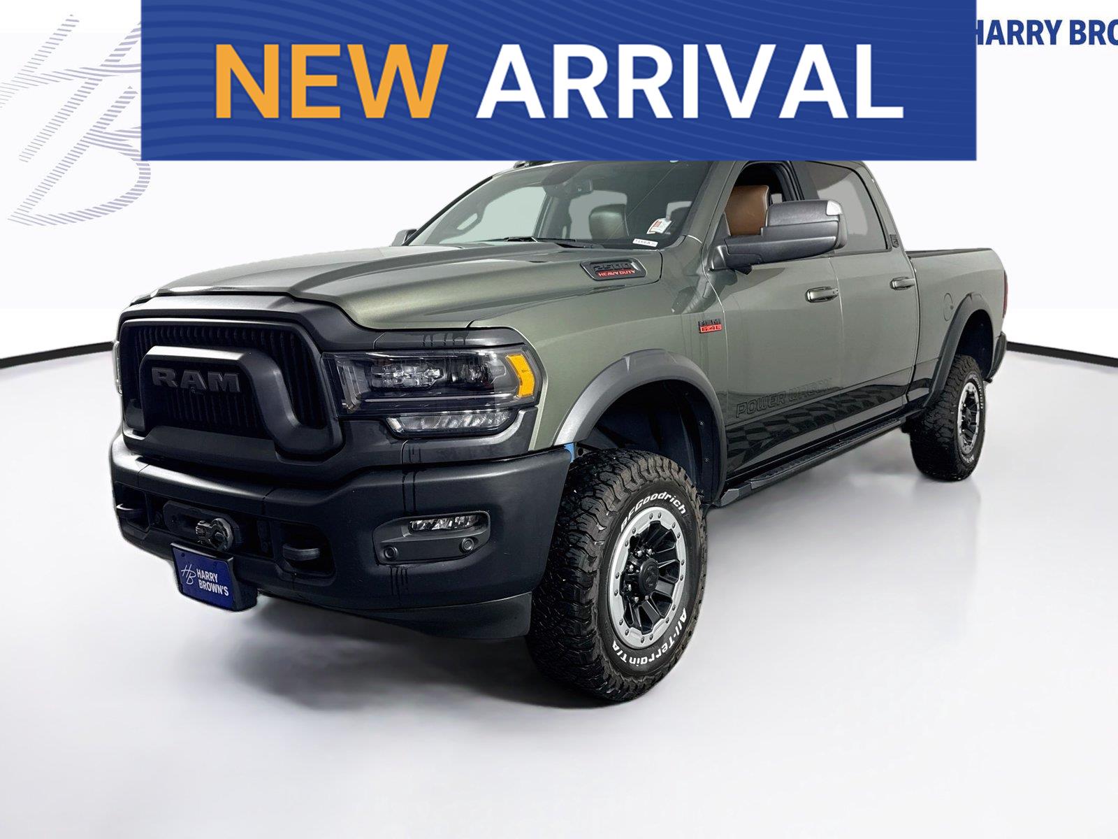 Olive Green Pearlcoat 2021 RAM 2500 Pickup Truck Four-Wheel Drive 8-Speed Automatic