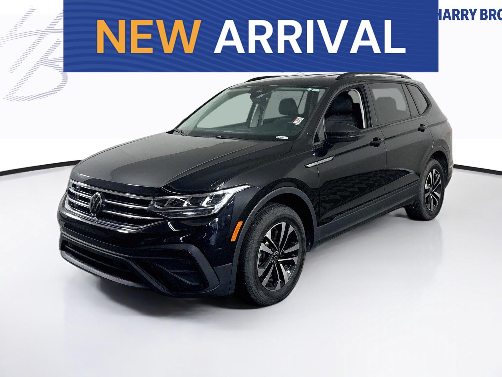 Deep Black Pearl 2024 Volkswagen Tiguan SUV / Crossover All-Wheel Drive Automatic