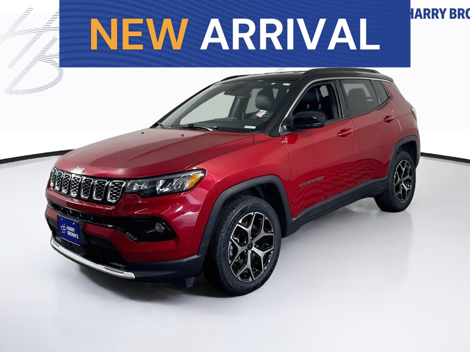 Red Hot Pearlcoat 2025 Jeep Compass SUV / Crossover Four-Wheel Drive 8-Speed Automatic