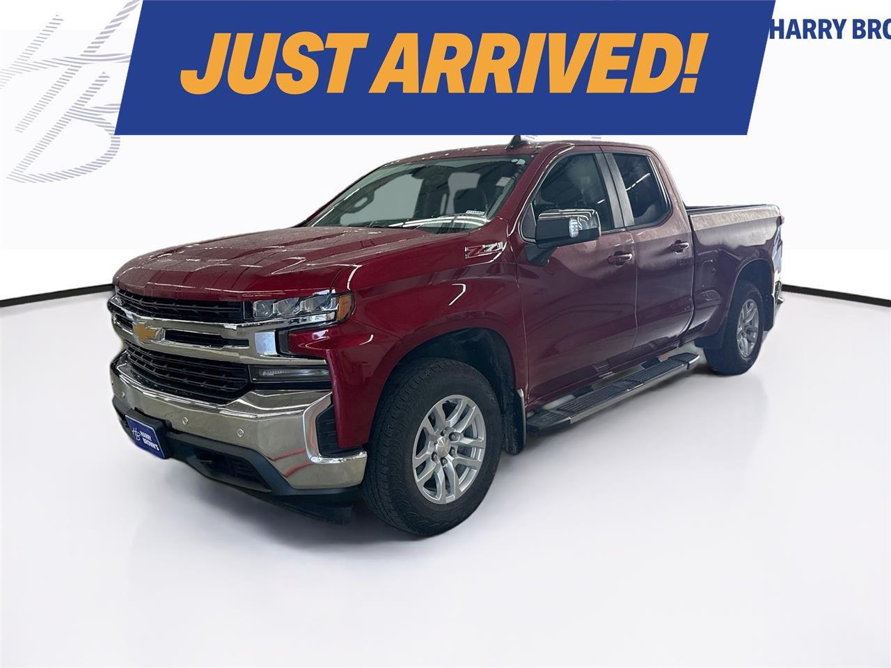 Cajun Red Tintcoat 2019 Chevrolet Silverado 1500 Pickup Truck Four-Wheel Drive 8-Speed Automatic