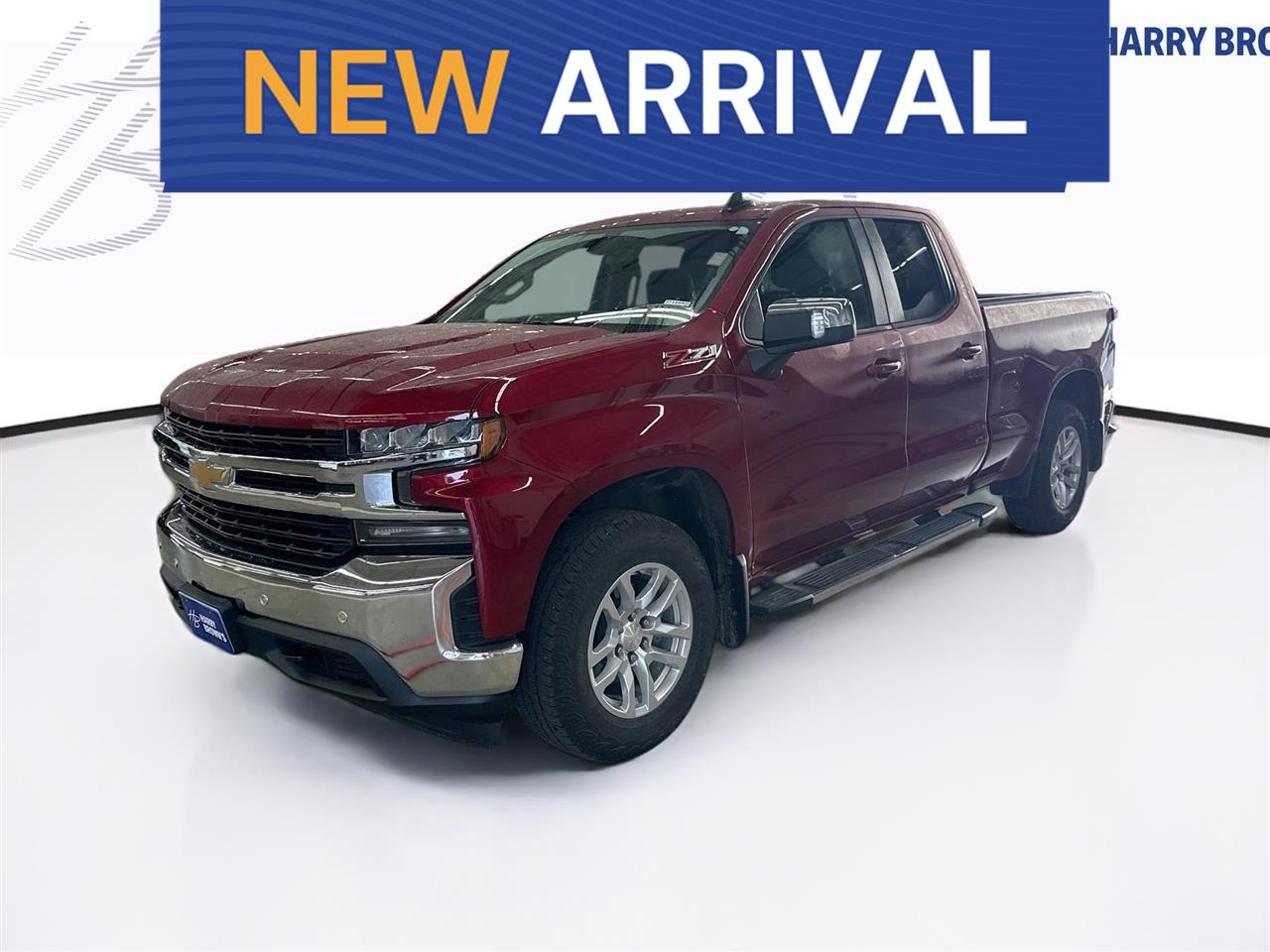 Cajun Red Tintcoat 2019 Chevrolet Silverado 1500 Pickup Truck Four-Wheel Drive 8-Speed Automatic