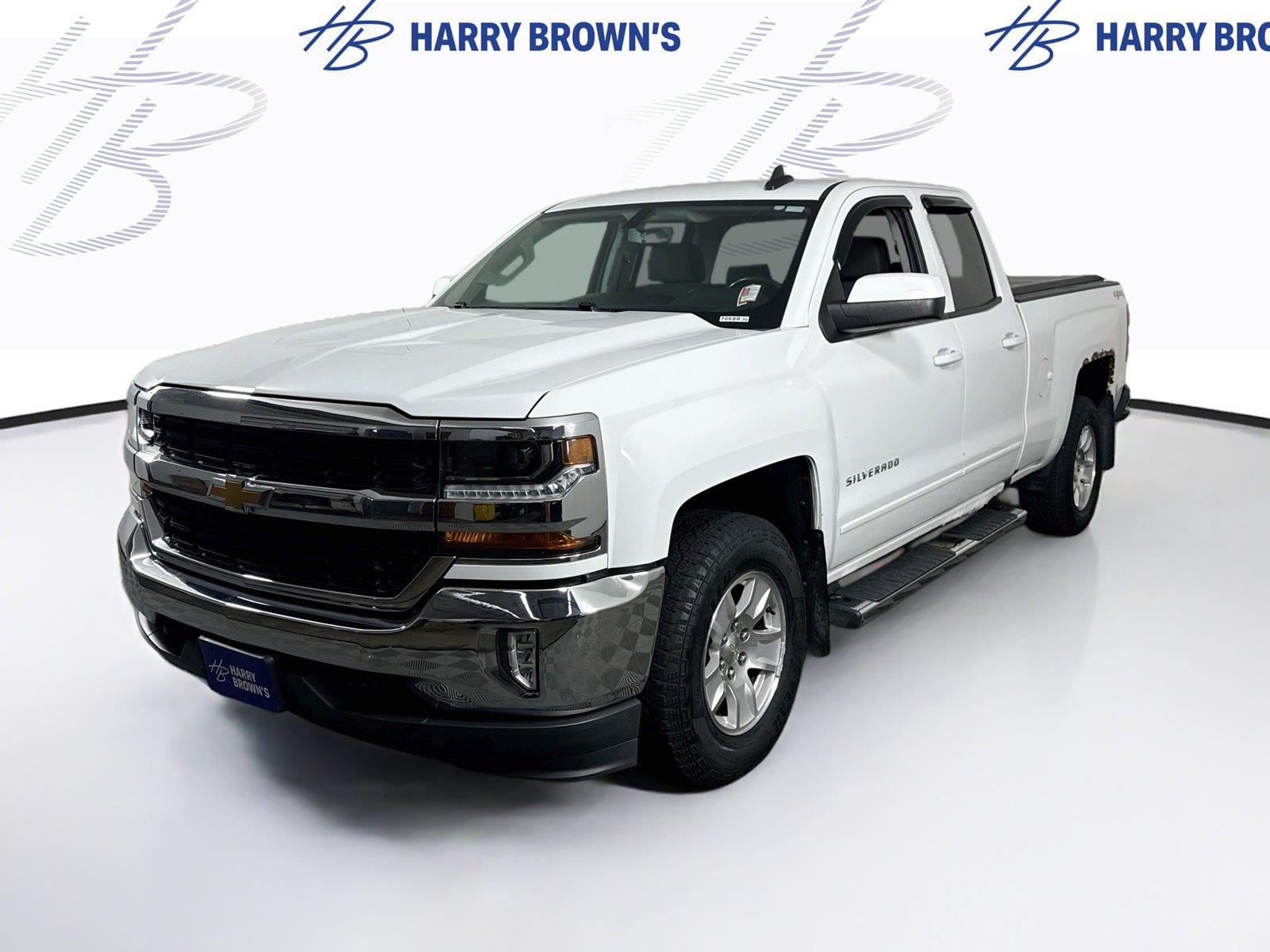 Summit White 2016 Chevrolet Silverado 1500 Pickup Truck Four-Wheel Drive 6-Speed Automatic