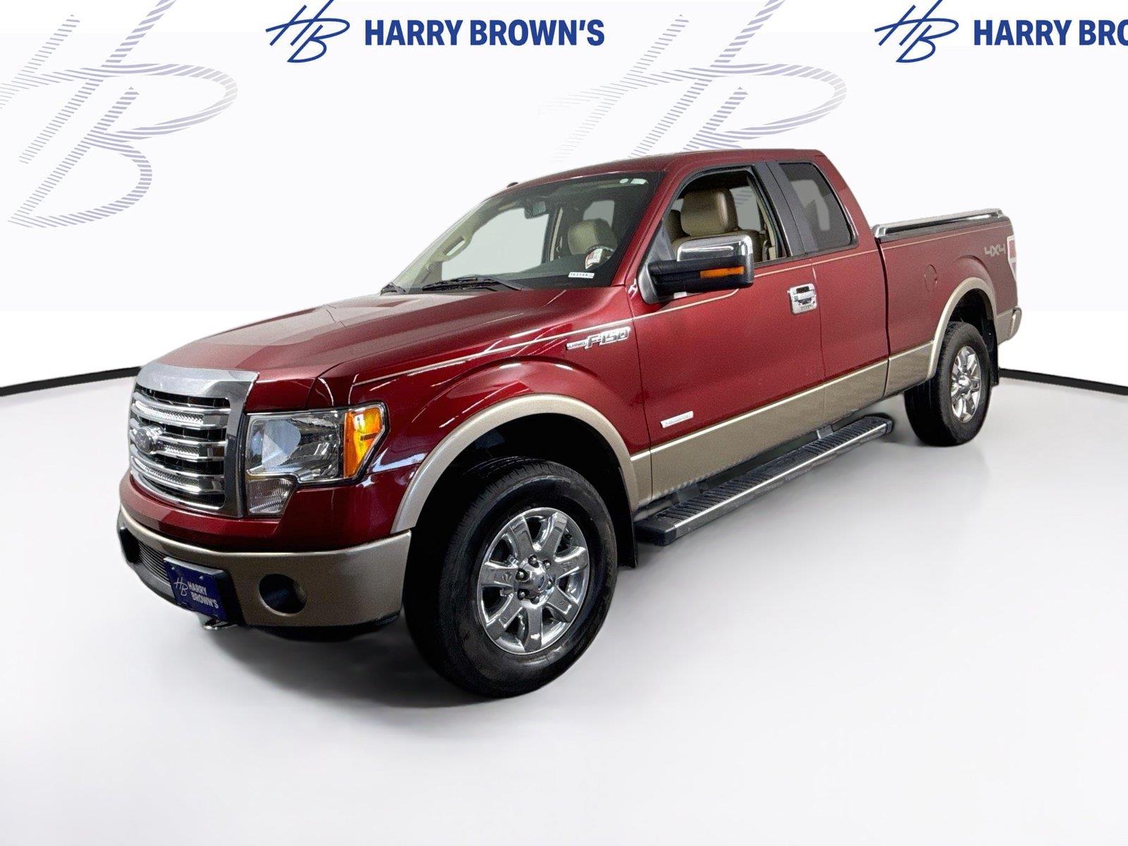 Ruby Red Metallic Tinted Clearcoat 2013 Ford F-150 Pickup Truck Four-Wheel Drive 6-Speed Automatic