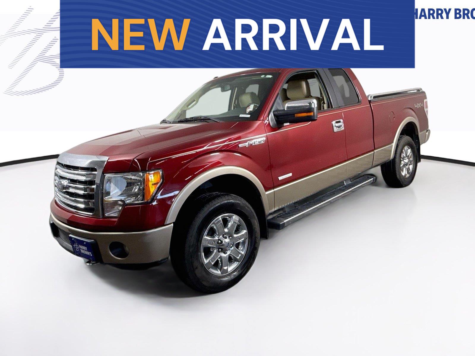 Ruby Red Metallic Tinted Clearcoat 2013 Ford F-150 Pickup Truck Four-Wheel Drive 6-Speed Automatic