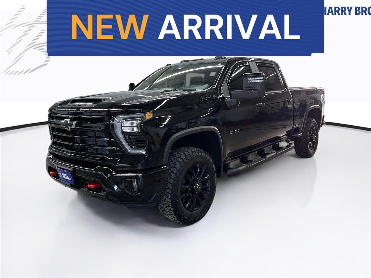 Black 2026 Chevrolet Silverado 2500HD Pickup Truck Four-Wheel Drive Automatic