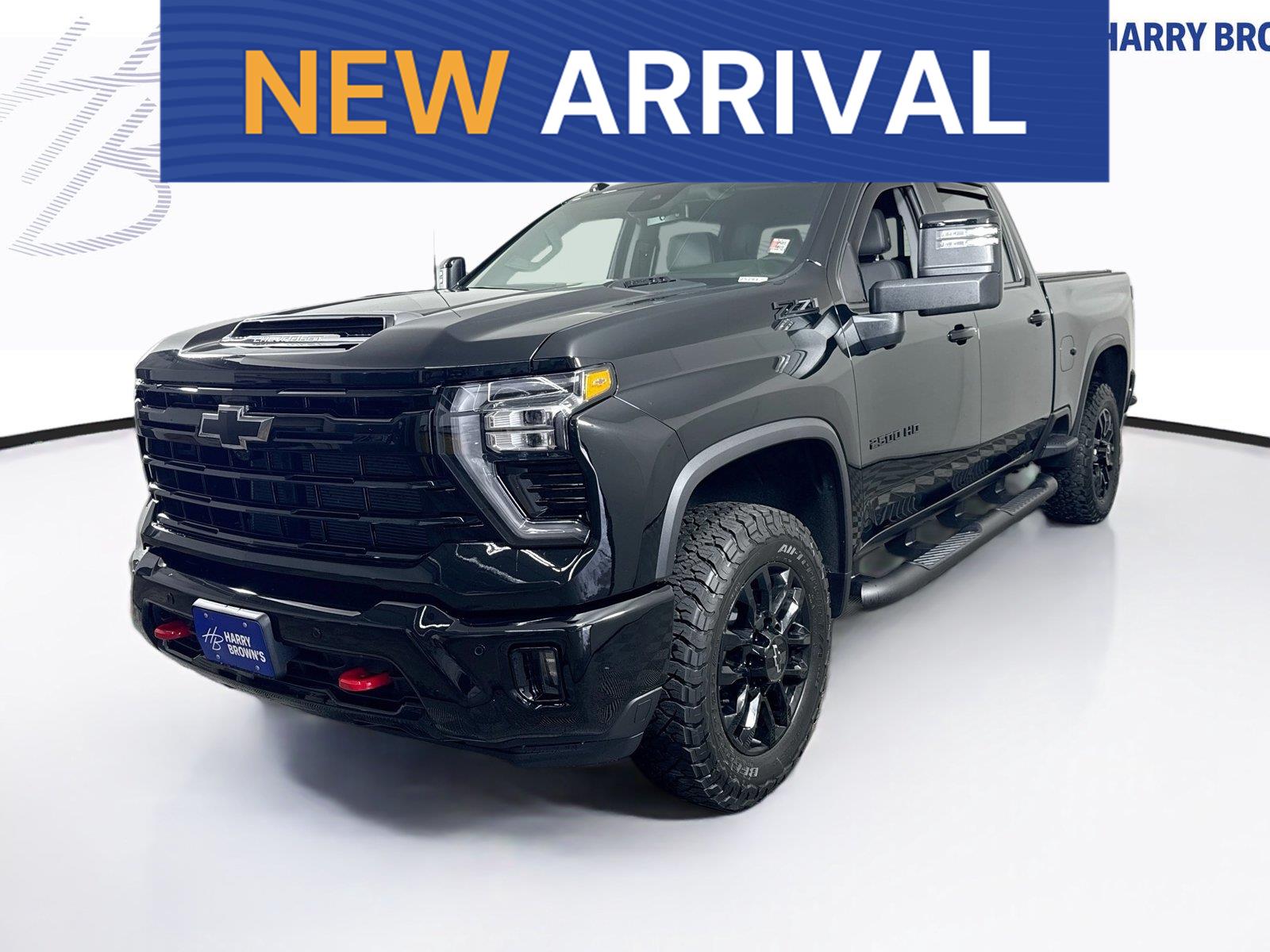 Black 2026 Chevrolet Silverado 2500HD Pickup Truck Four-Wheel Drive Automatic