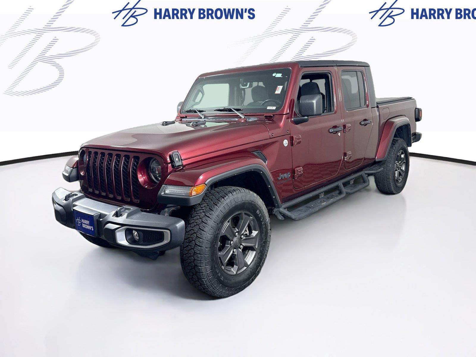 Snazzberry Pearlcoat 2021 Jeep Gladiator Pickup Truck Four-Wheel Drive 8-Speed Automatic