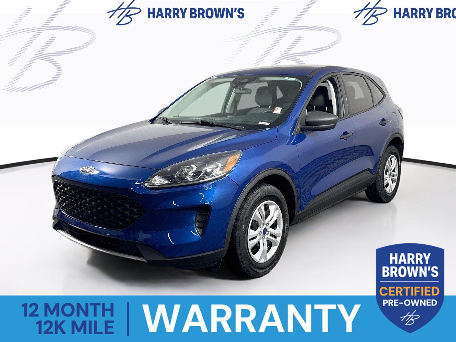 Atlas Blue 2022 Ford Escape SUV / Crossover All-Wheel Drive 8-Speed Automatic